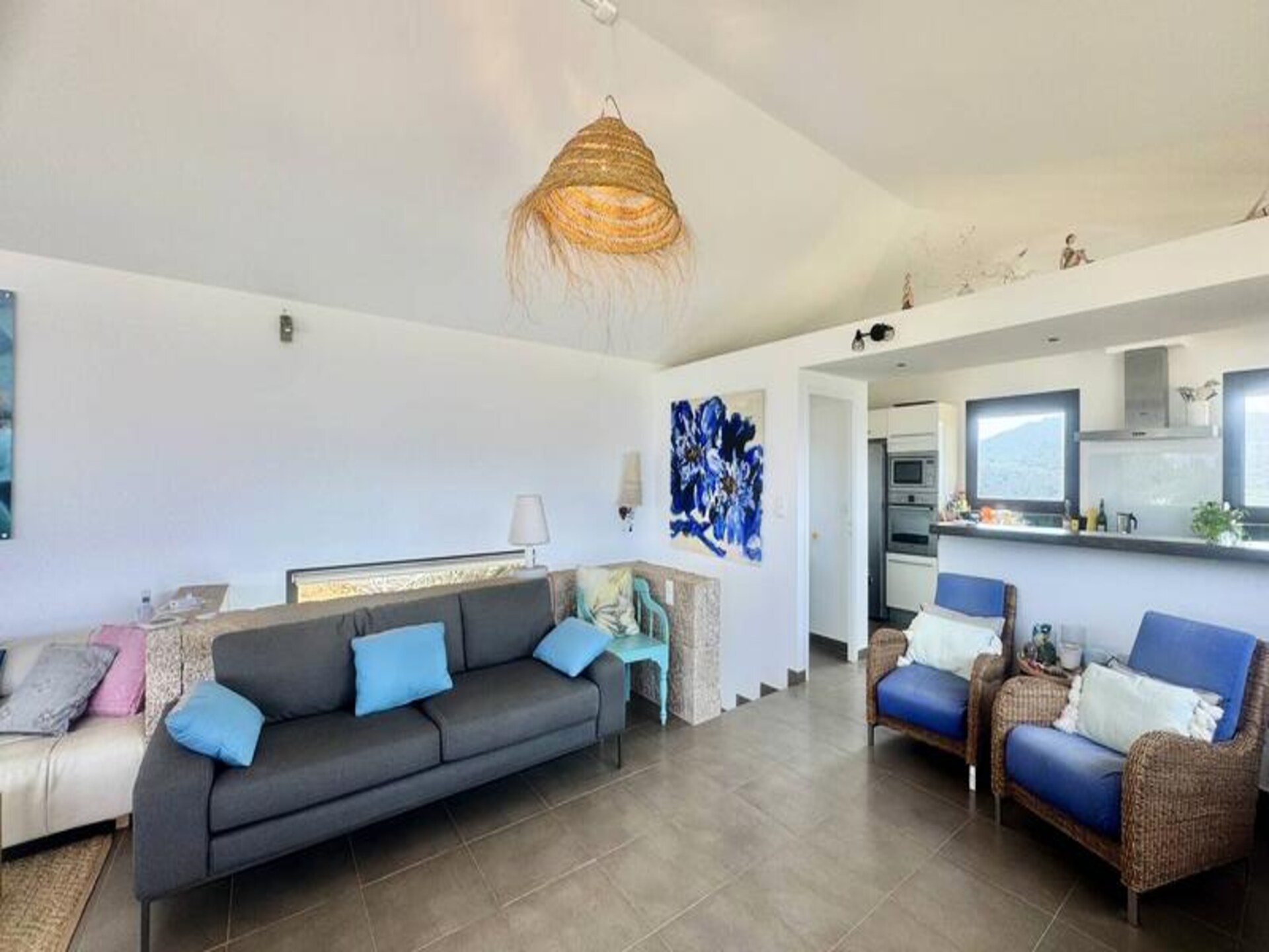 Architectenvilla met panoramisch zeezicht op 100m van strand Tizzano - foto 7