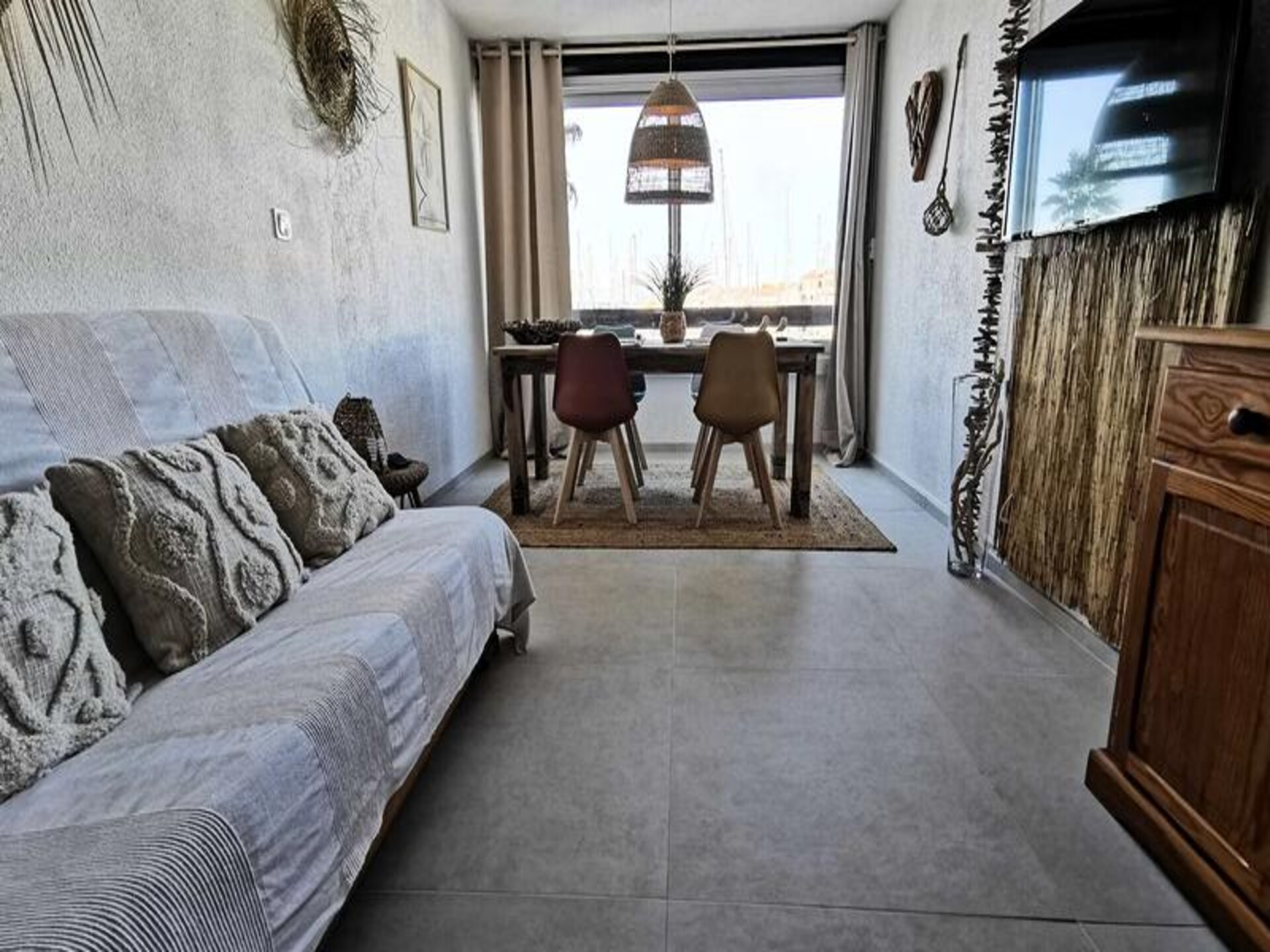 Appartement met uitzicht op jachthaven in Leucate, 600m van strand - foto 16