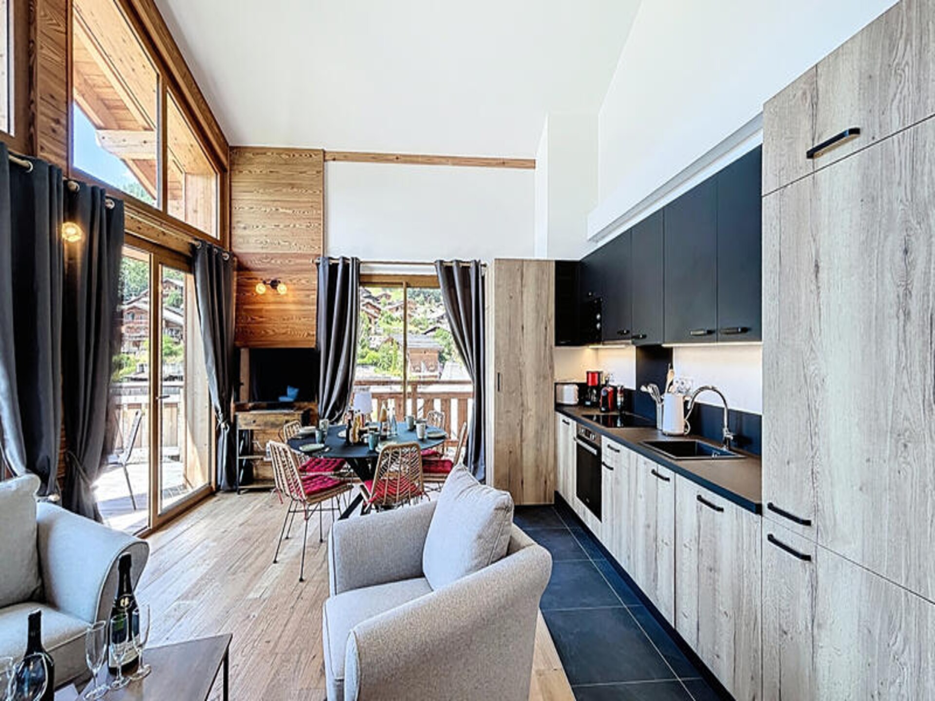 Zonnig penthouse in Morzine met panoramisch uitzicht op de Alpen - foto 10