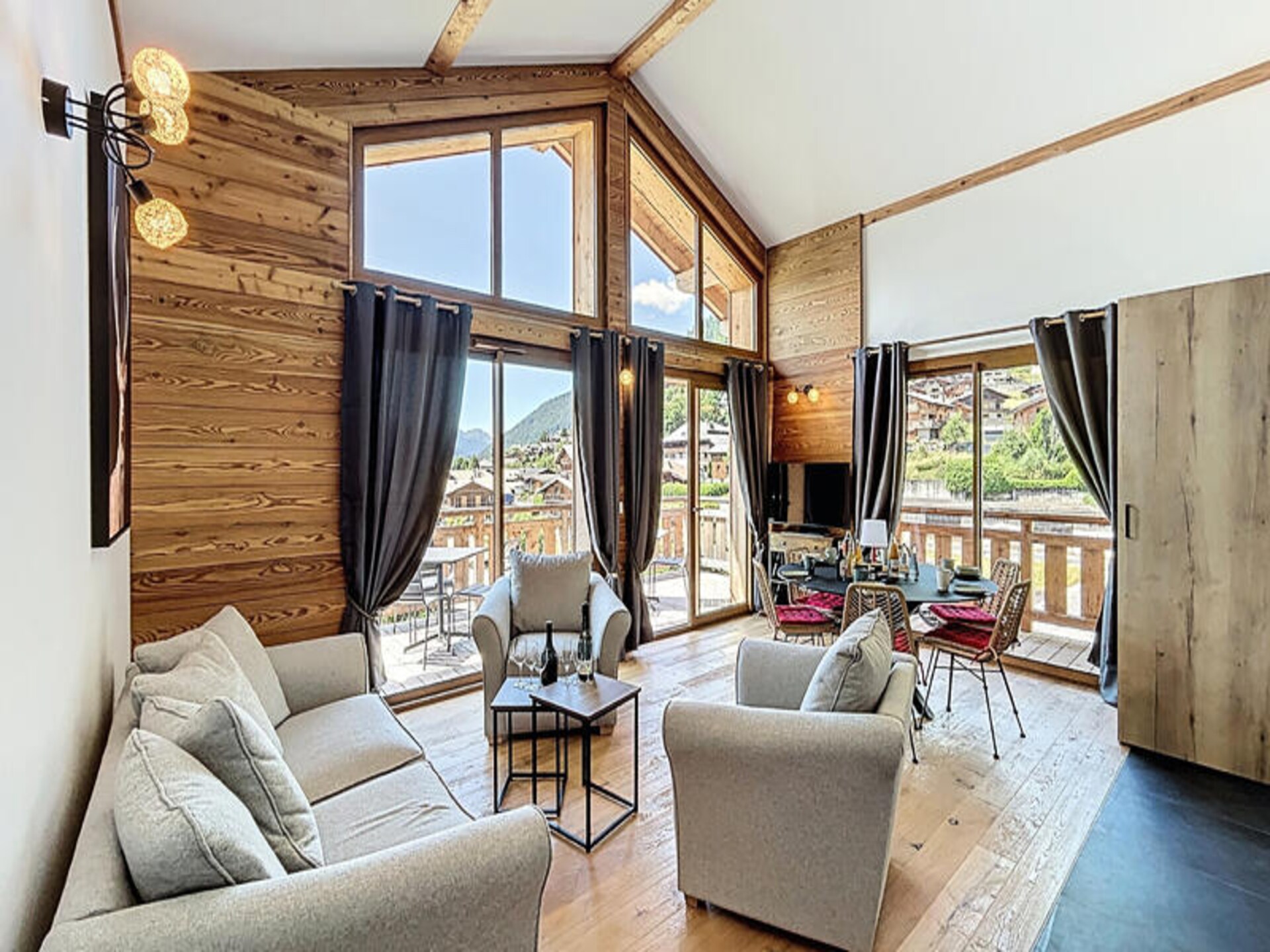 Zonnig penthouse in Morzine met panoramisch uitzicht op de Alpen - foto 12