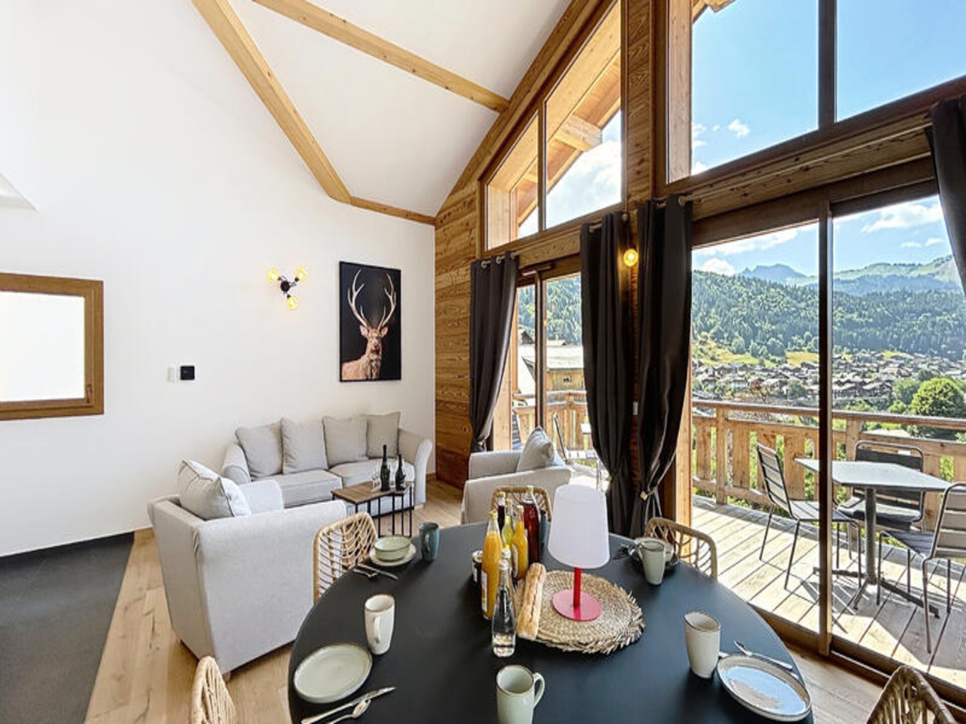 Zonnig penthouse in Morzine met panoramisch uitzicht op de Alpen - foto 15