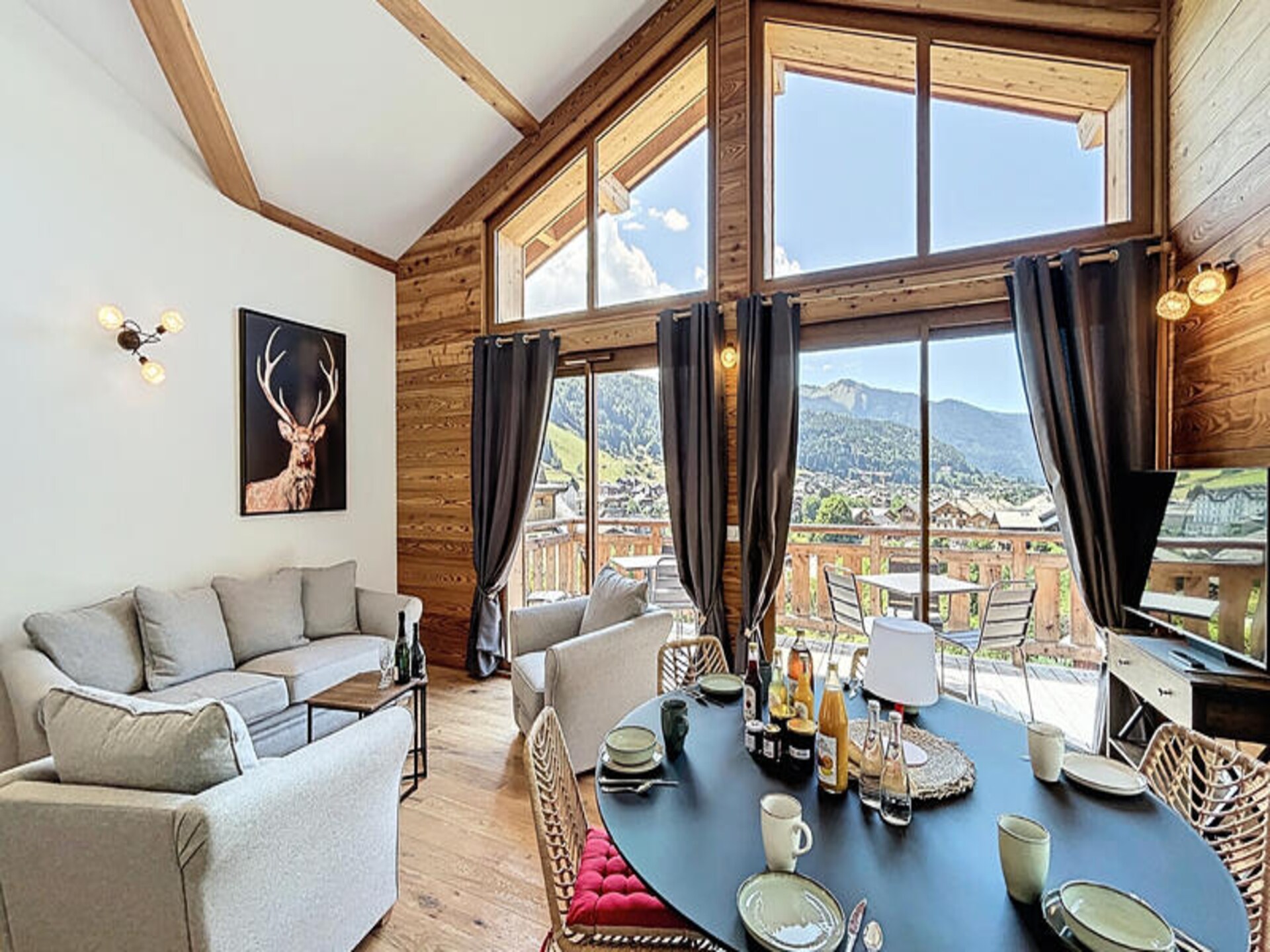 Zonnig penthouse in Morzine met panoramisch uitzicht op de Alpen - foto 18
