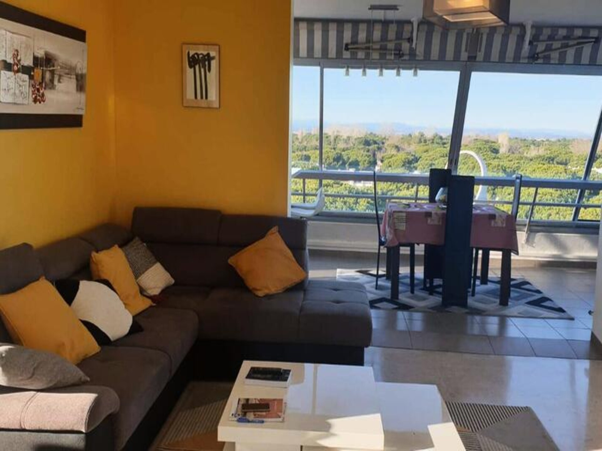 Zonnig appartement op 7e etage met panoramisch uitzicht en zwembad in La Grande-Motte - foto 4
