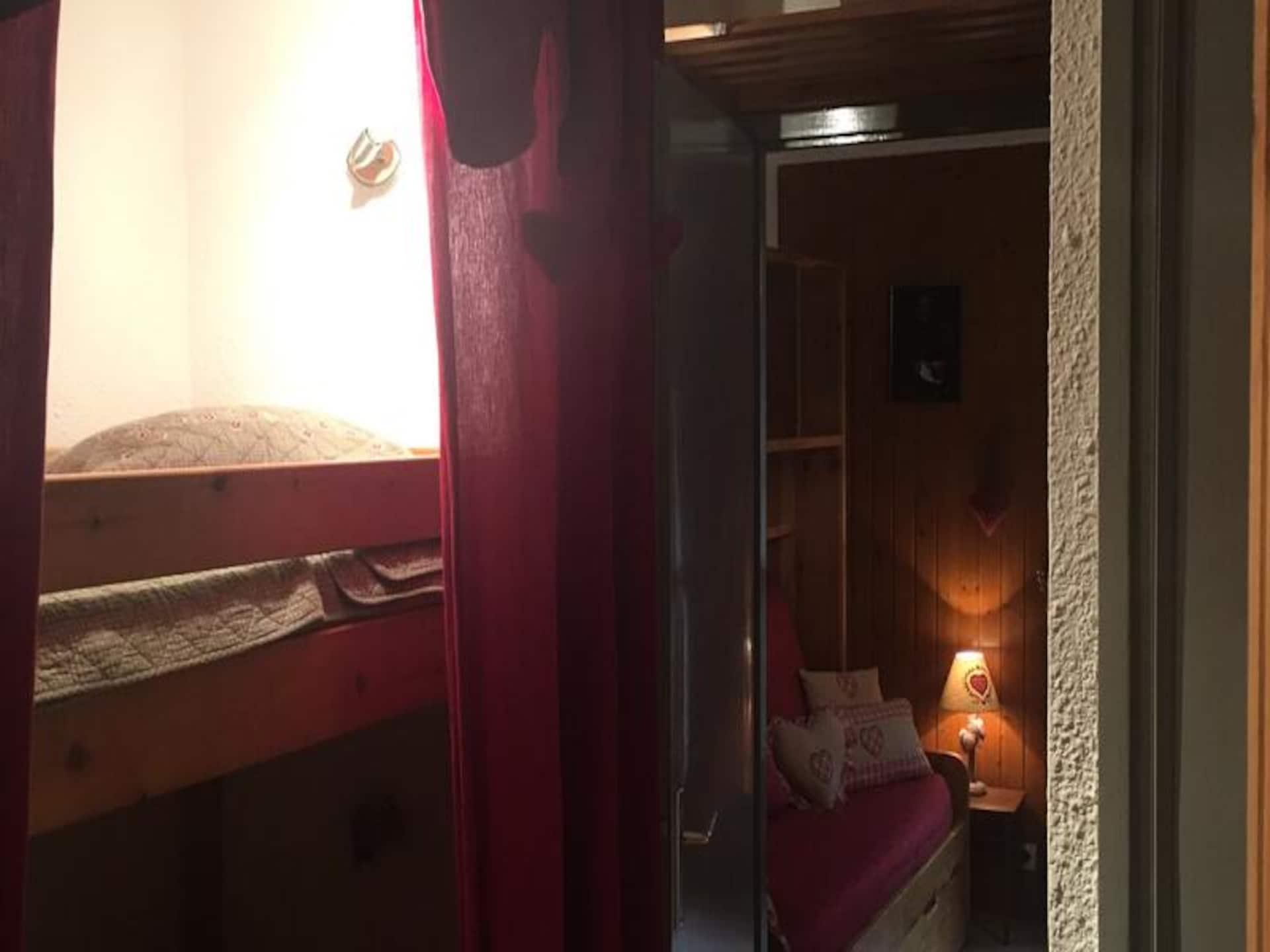 Knus appartement voor 3 in Valloire, vlakbij de gondellift en recreatiecentrum - foto 6
