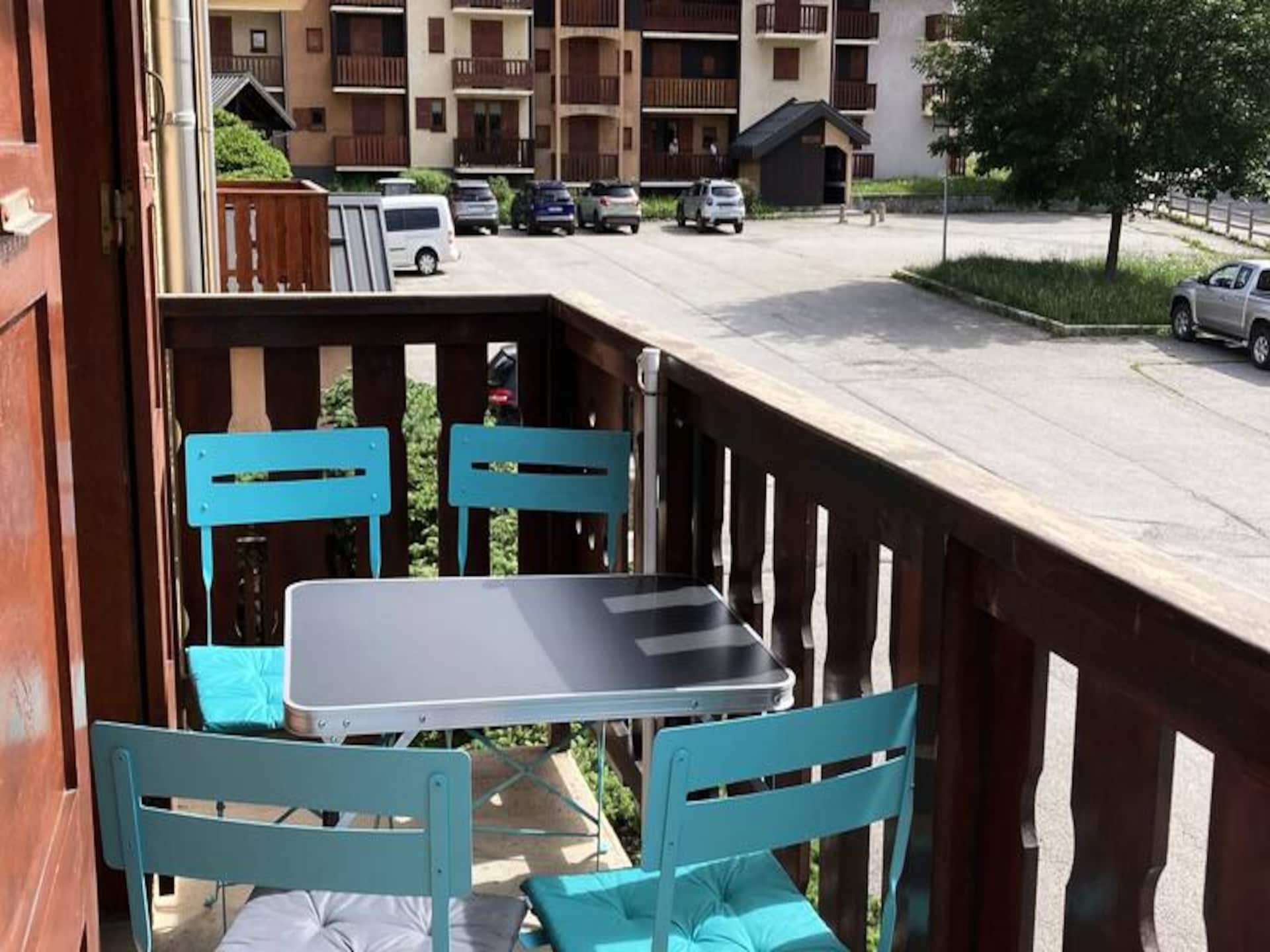 Gezellig appartement in hartje Valloire met balkon en skiberging - foto 13