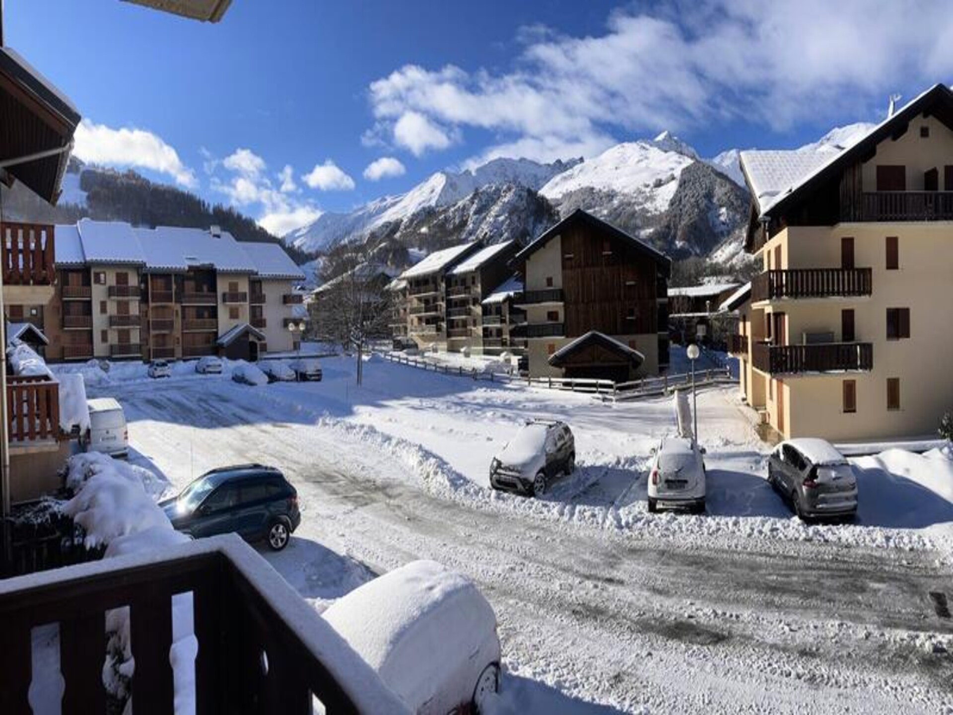 Gezellig appartement in hartje Valloire met balkon en skiberging - foto 14