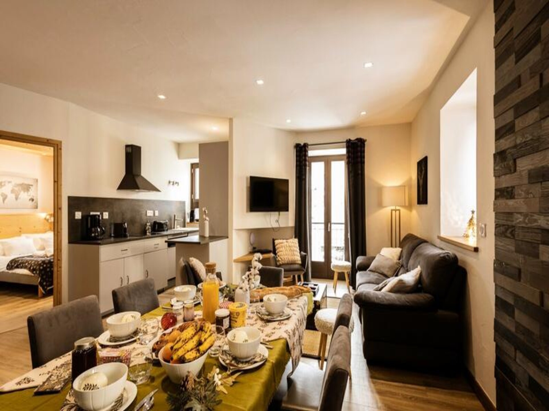 Ruim 6-persoons appartement in Valloire met 3 slaap- en badkamers - foto 9
