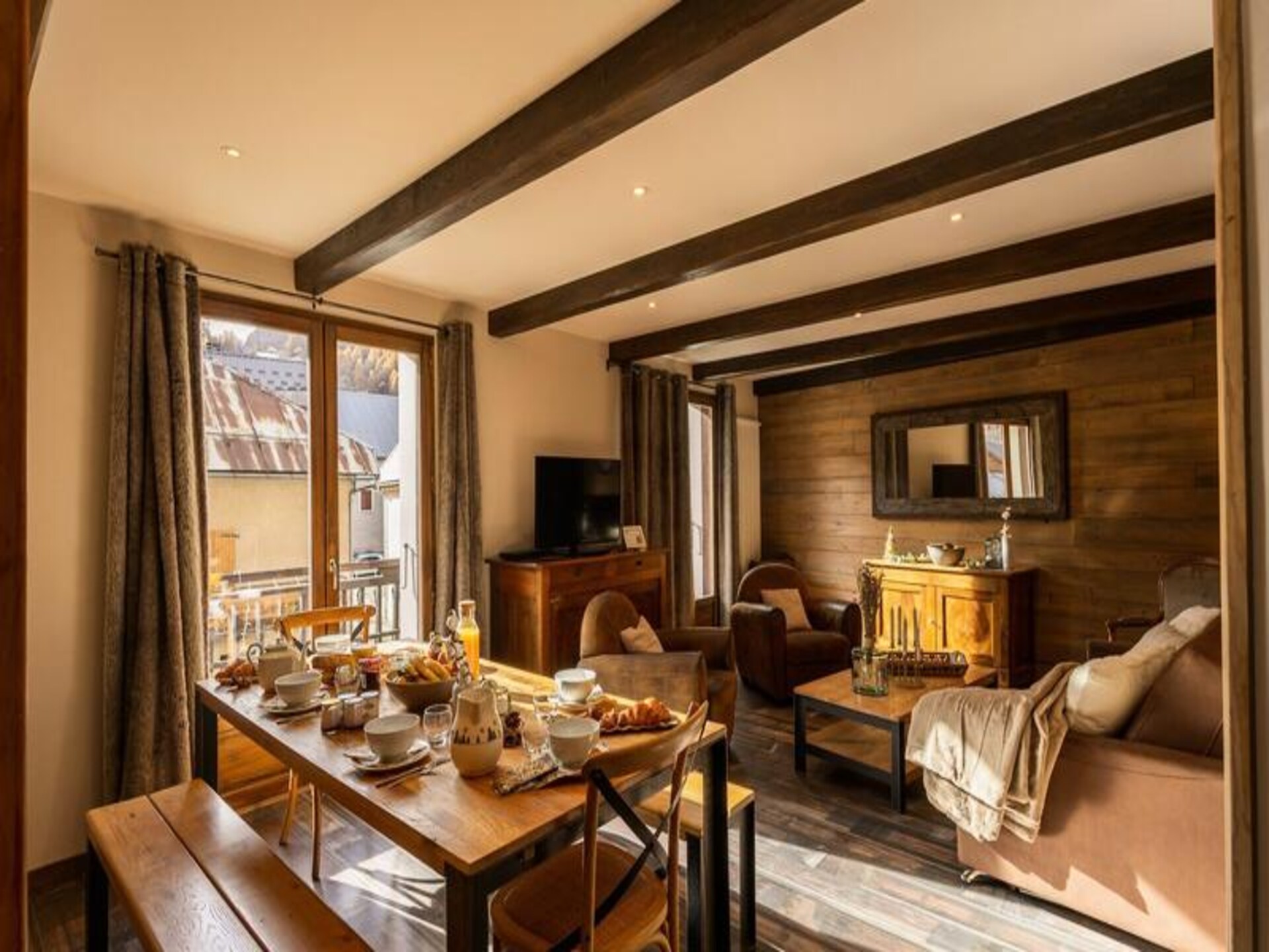Ruim appartement voor 9 in Valloire, vlakbij de piste en het dorpshart - foto 7