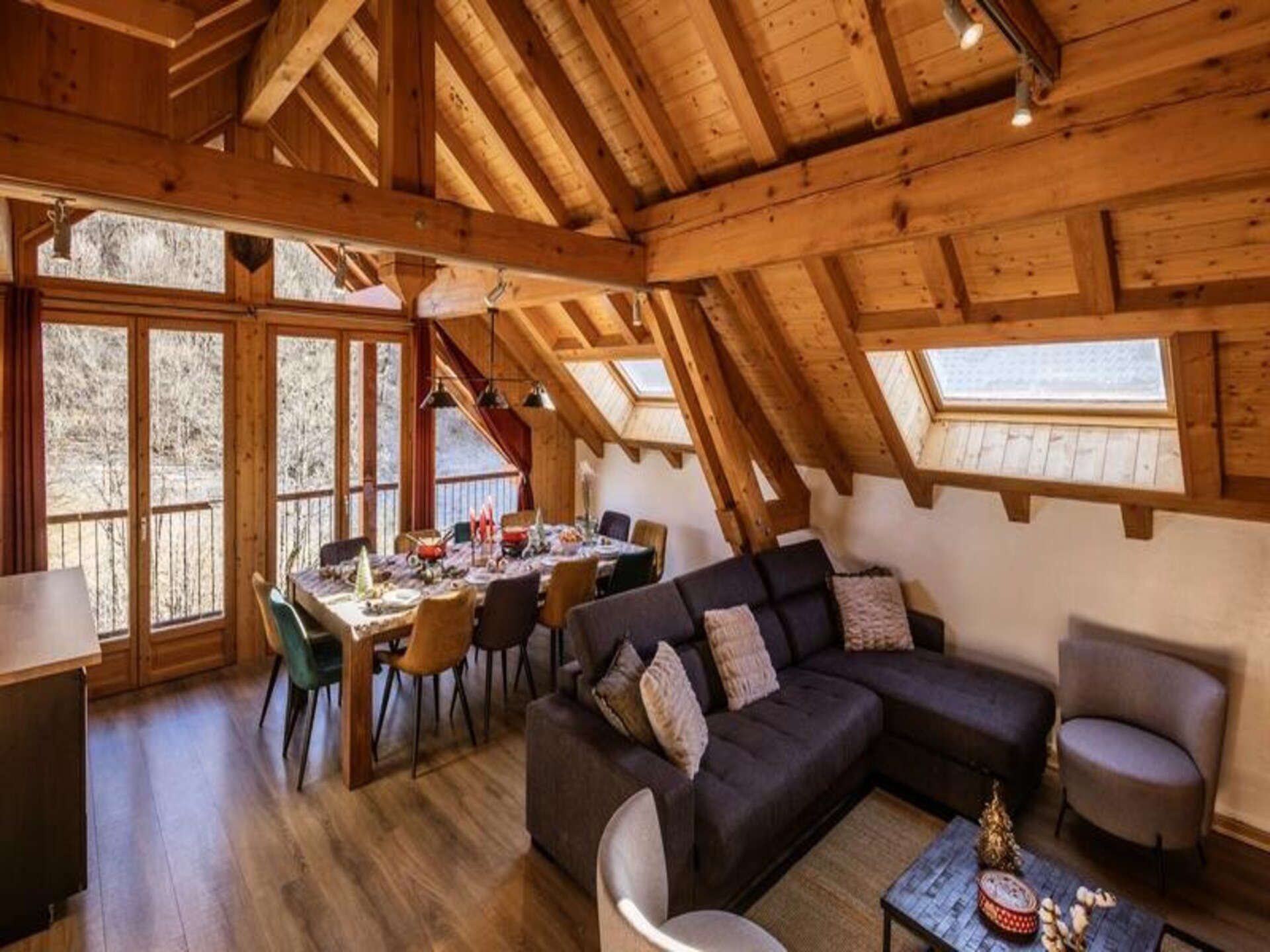 Ruim chalet voor 12 personen in Valloire met sauna, jacuzzi en tuin - foto 11