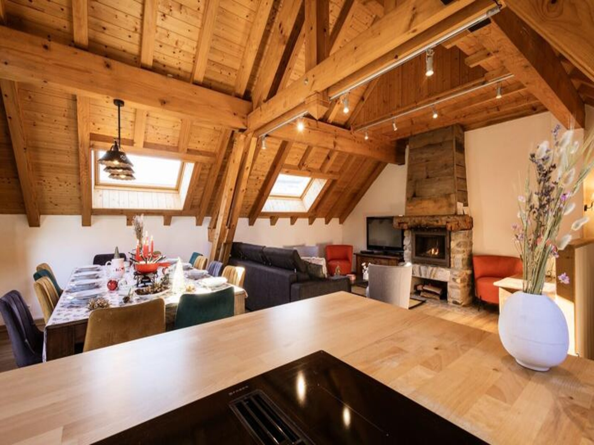 Ruim chalet voor 12 personen in Valloire met sauna, jacuzzi en tuin - foto 13
