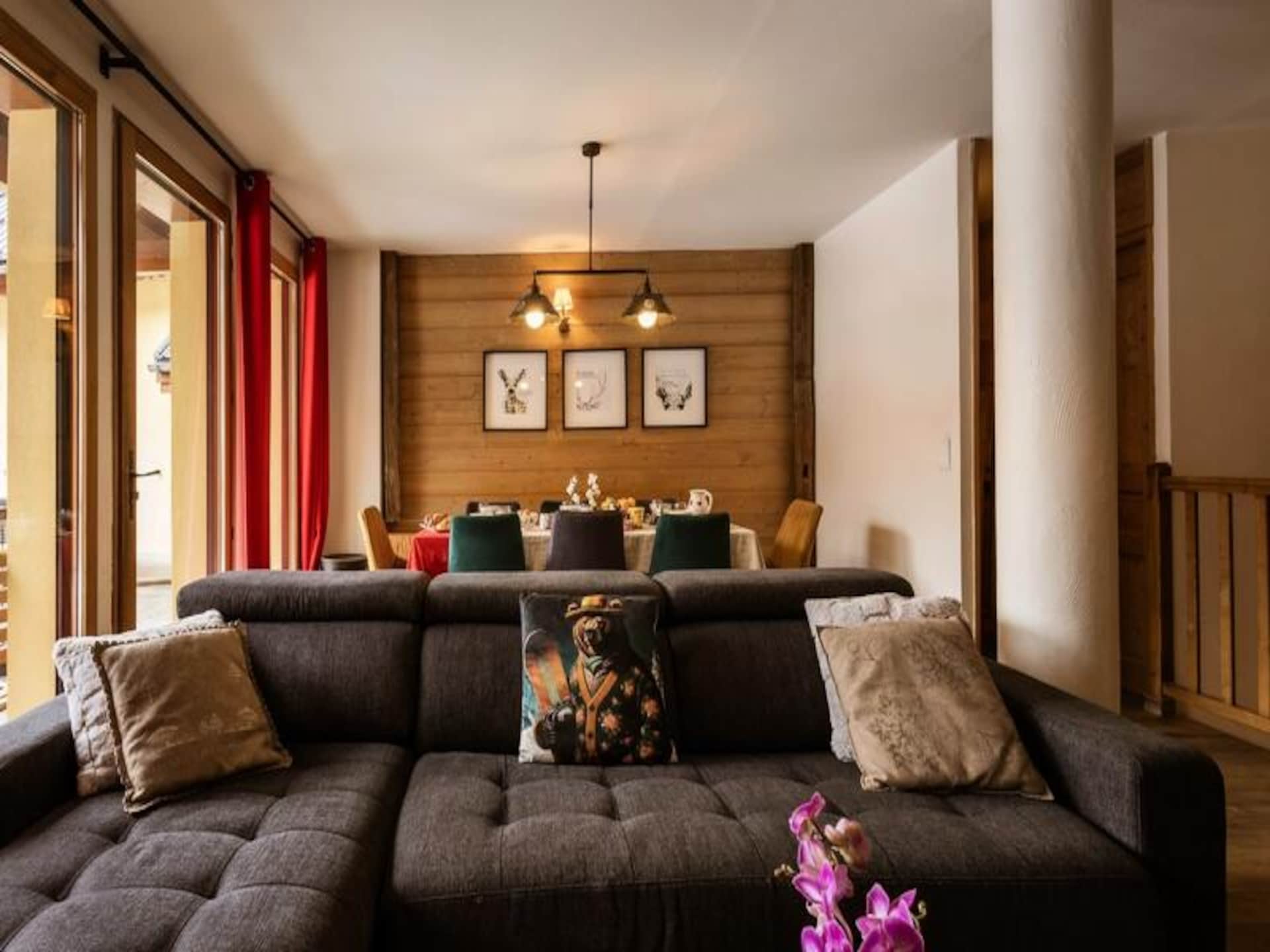 Ruim duplex appartement voor 8 personen met sauna en tuin in Valloire - foto 12