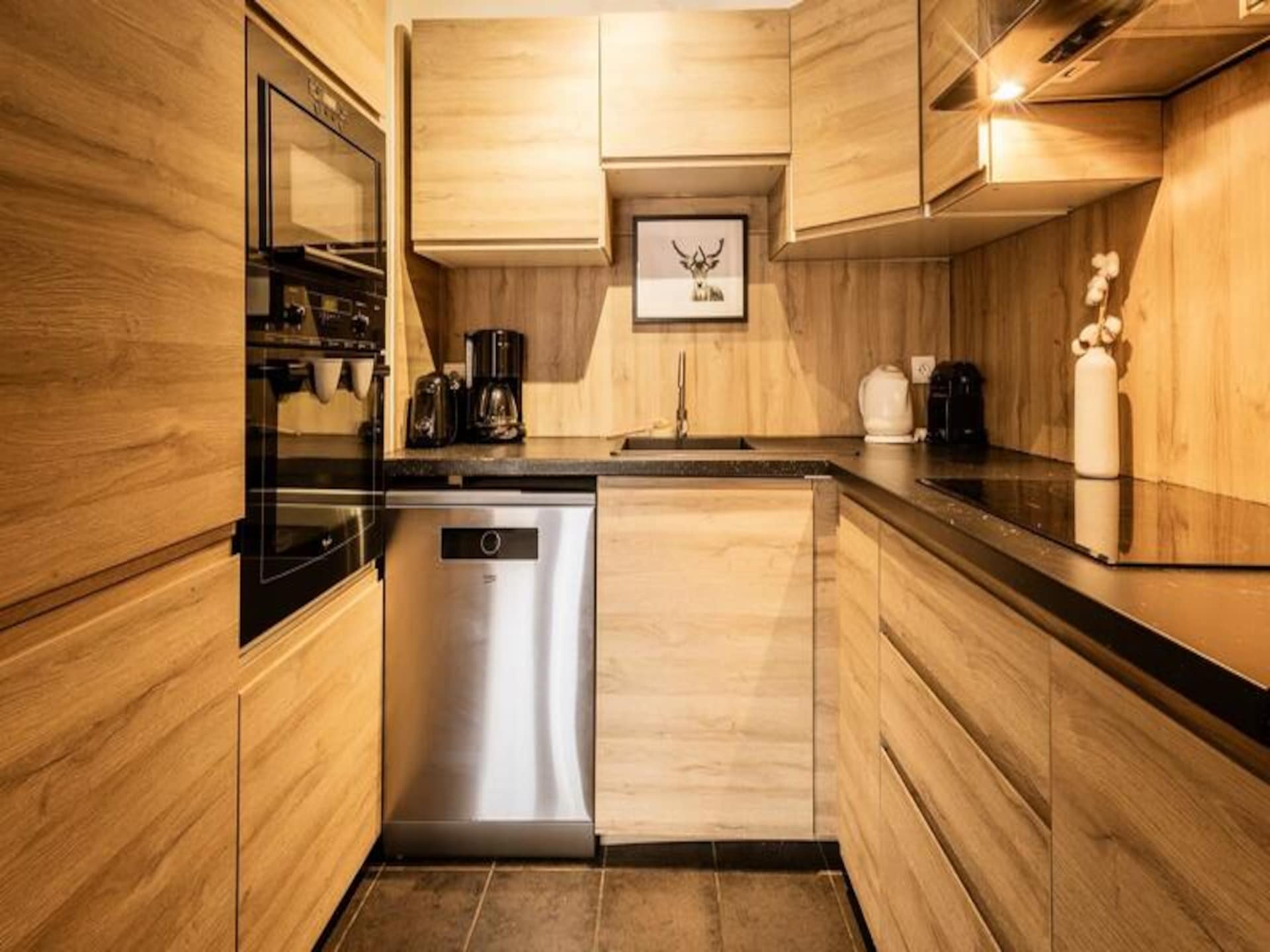 Ruim duplex appartement voor 8 personen met sauna en tuin in Valloire - foto 19