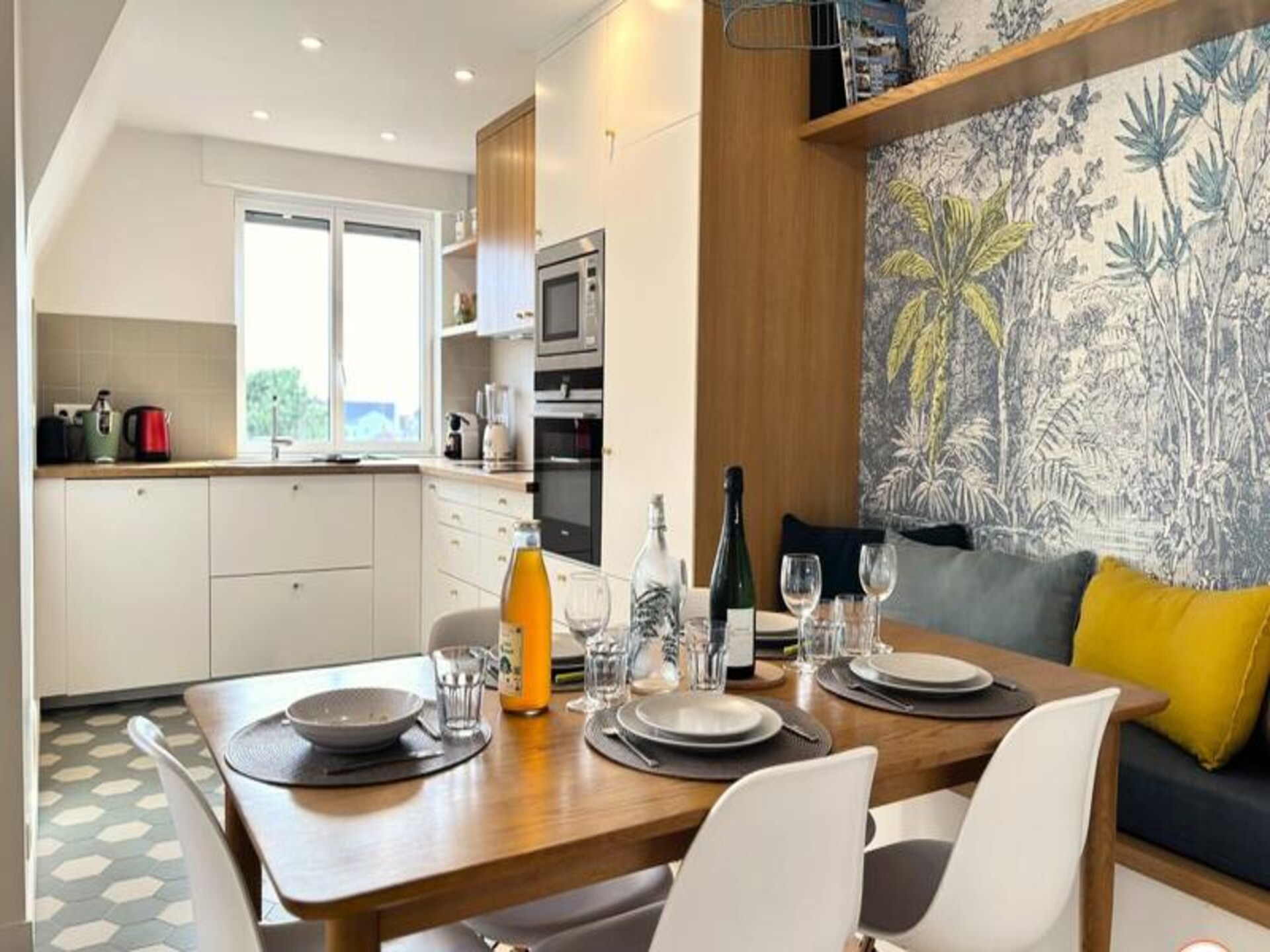 Elegant appartement met panoramisch uitzicht op zee en platteland bij Deauville - foto 11