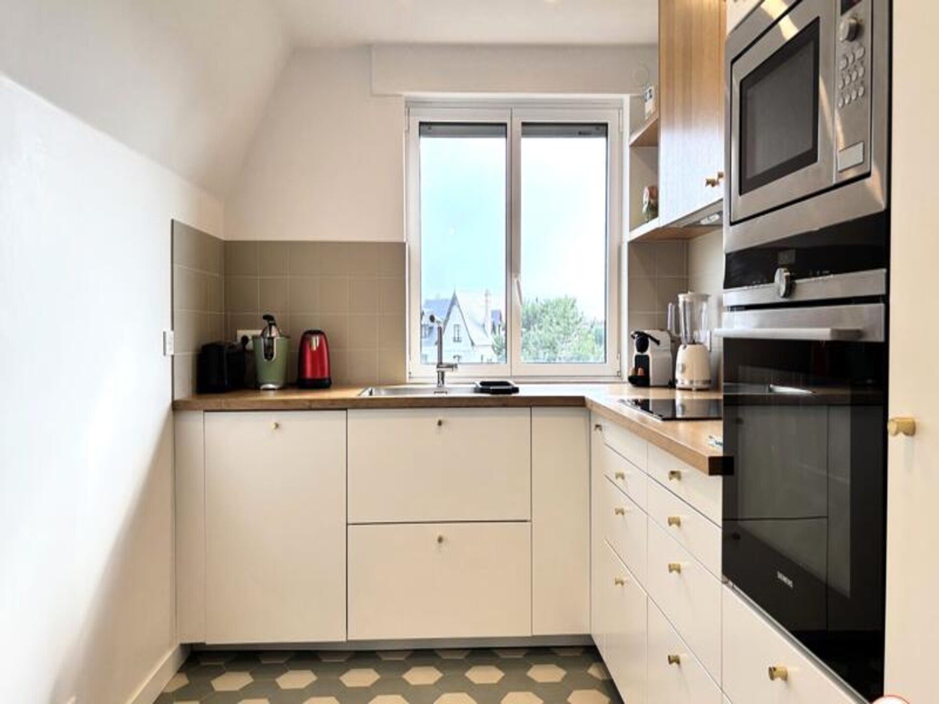 Elegant appartement met panoramisch uitzicht op zee en platteland bij Deauville - foto 12