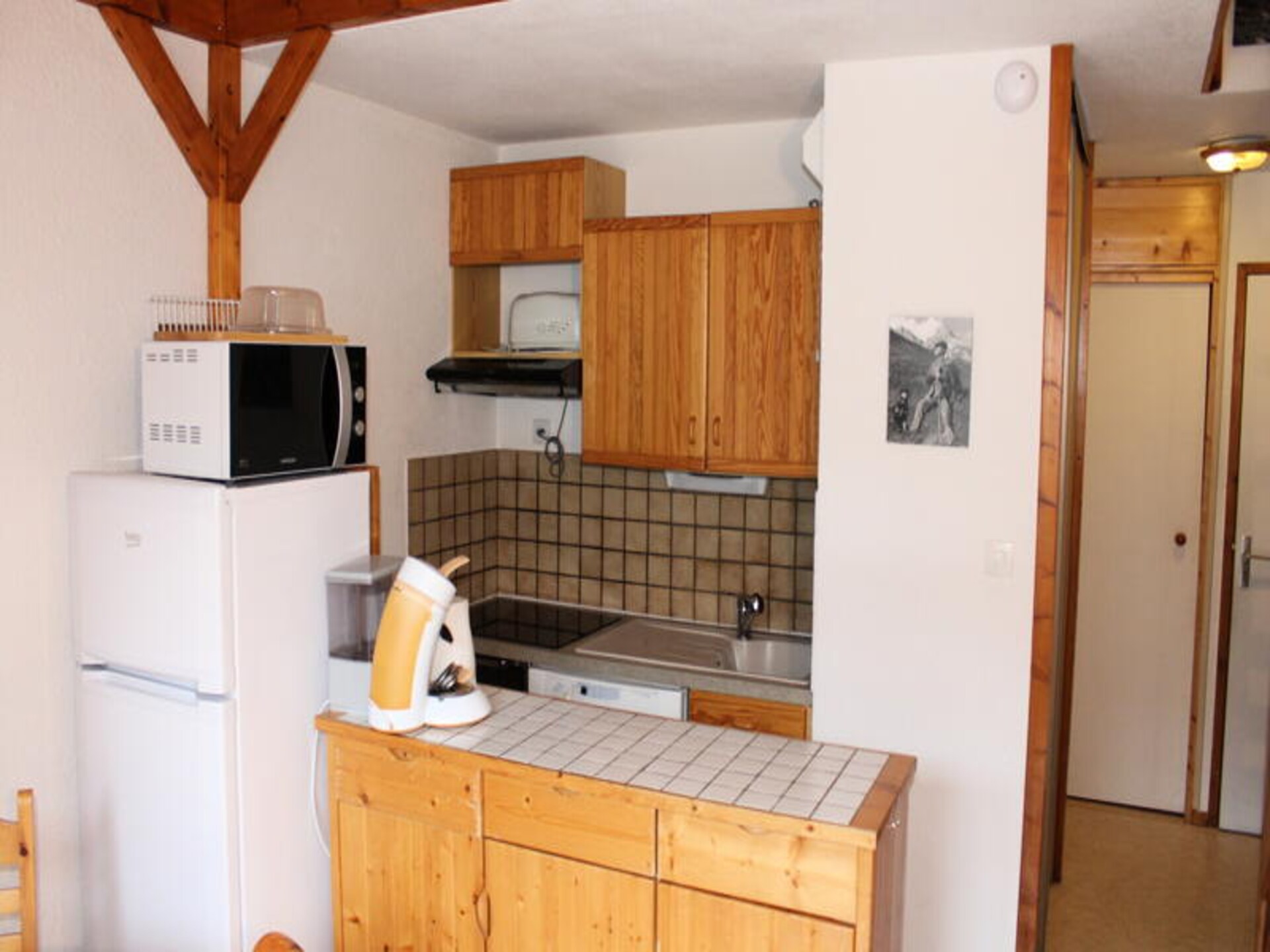 Duplexappartement voor 6 personen in het hart van Valloire, vlakbij de gondellift - foto 4