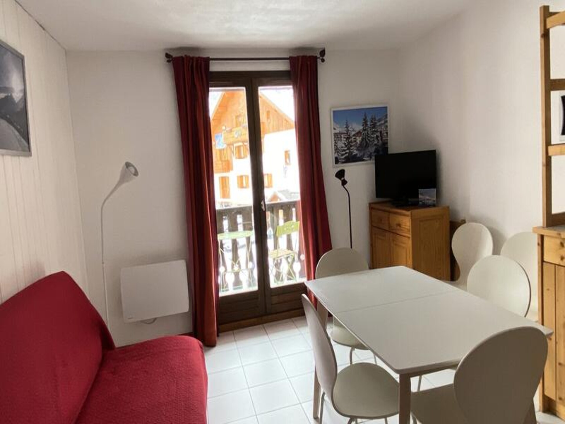 Knus appartement in Valloire, 50m van gondellift, met balkon op het zuidoosten - foto 4
