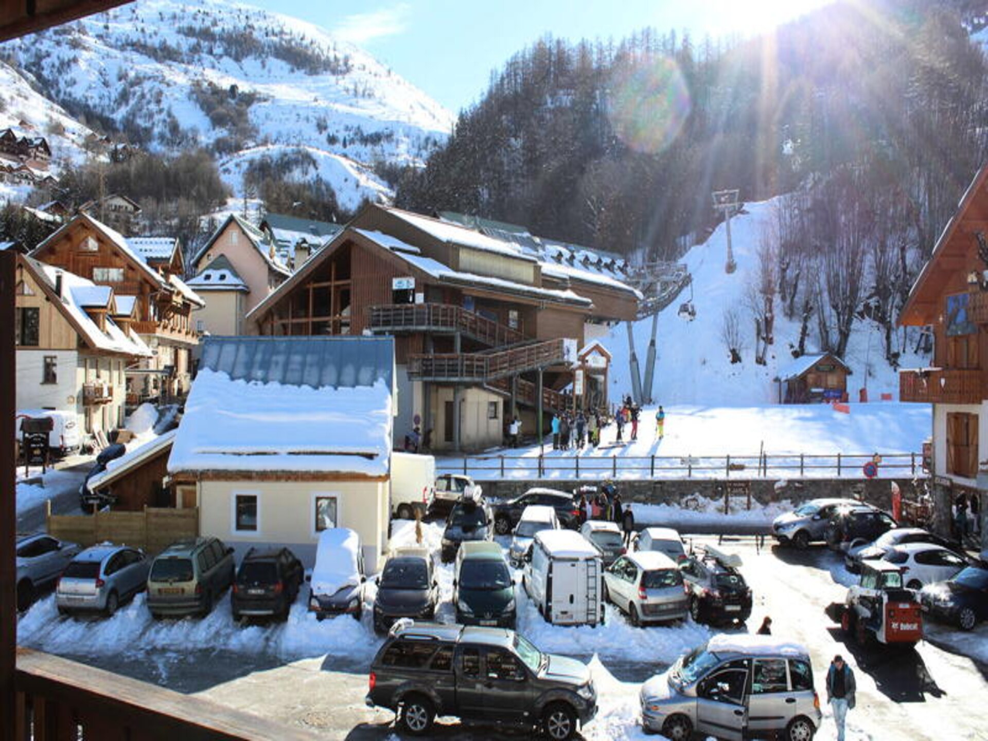 Knus appartement in Valloire, 50m van gondellift, met balkon op het zuidoosten - foto 10