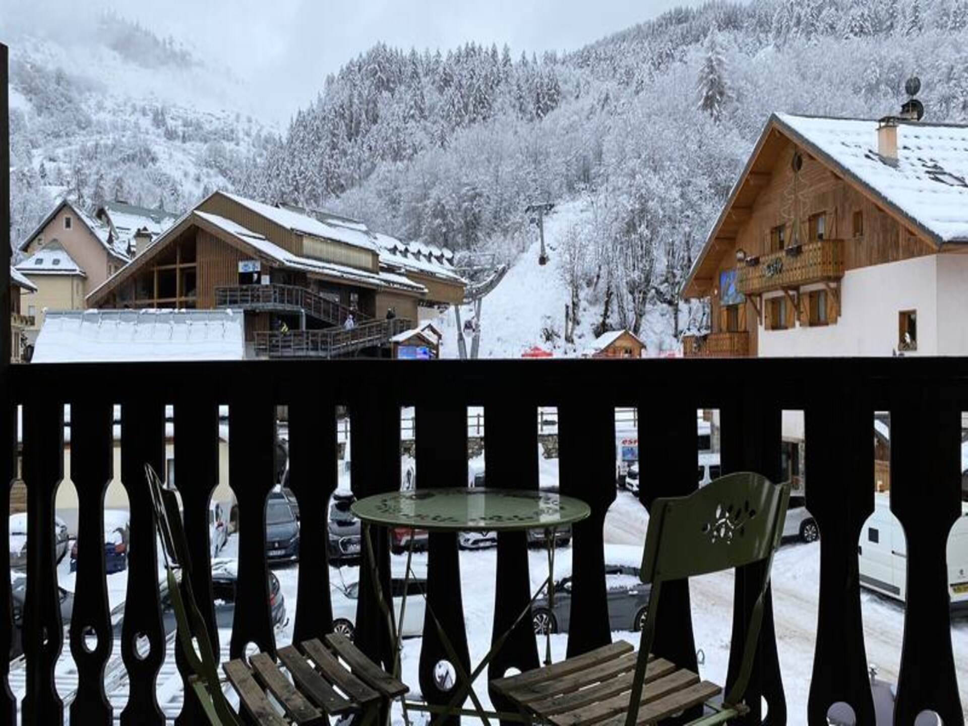 Knus appartement in Valloire, 50m van gondellift, met balkon op het zuidoosten - foto 11