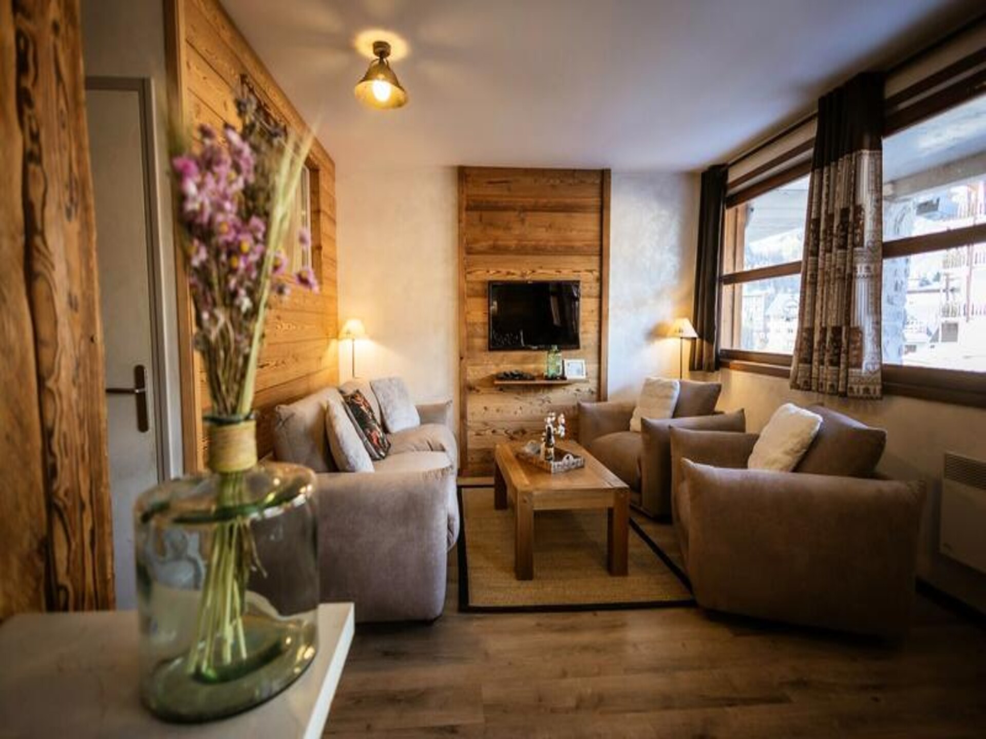 Ruim appartement voor 8 in Valloire, vlakbij de gondellift - foto 5