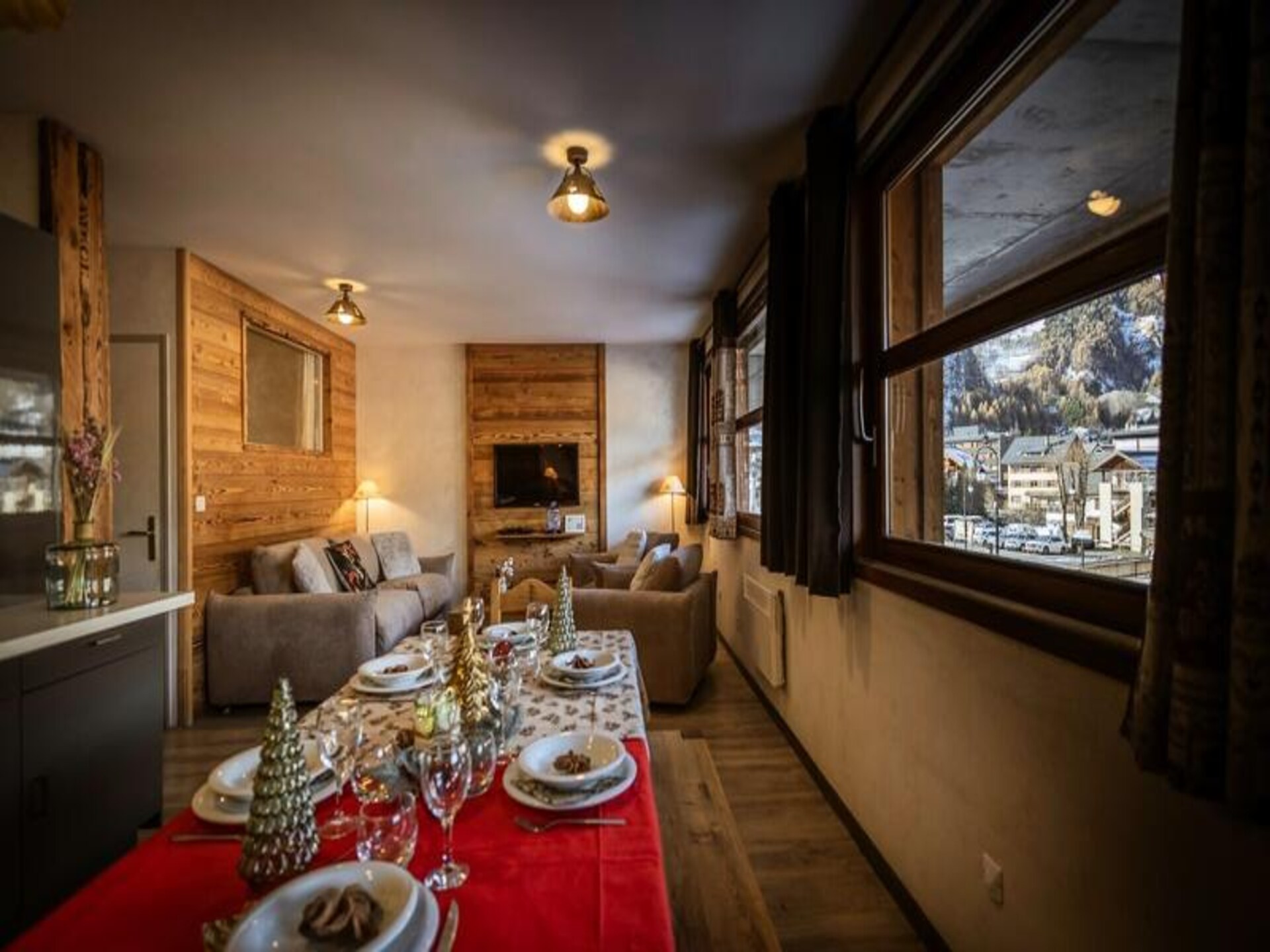 Ruim appartement voor 8 in Valloire, vlakbij de gondellift - foto 8