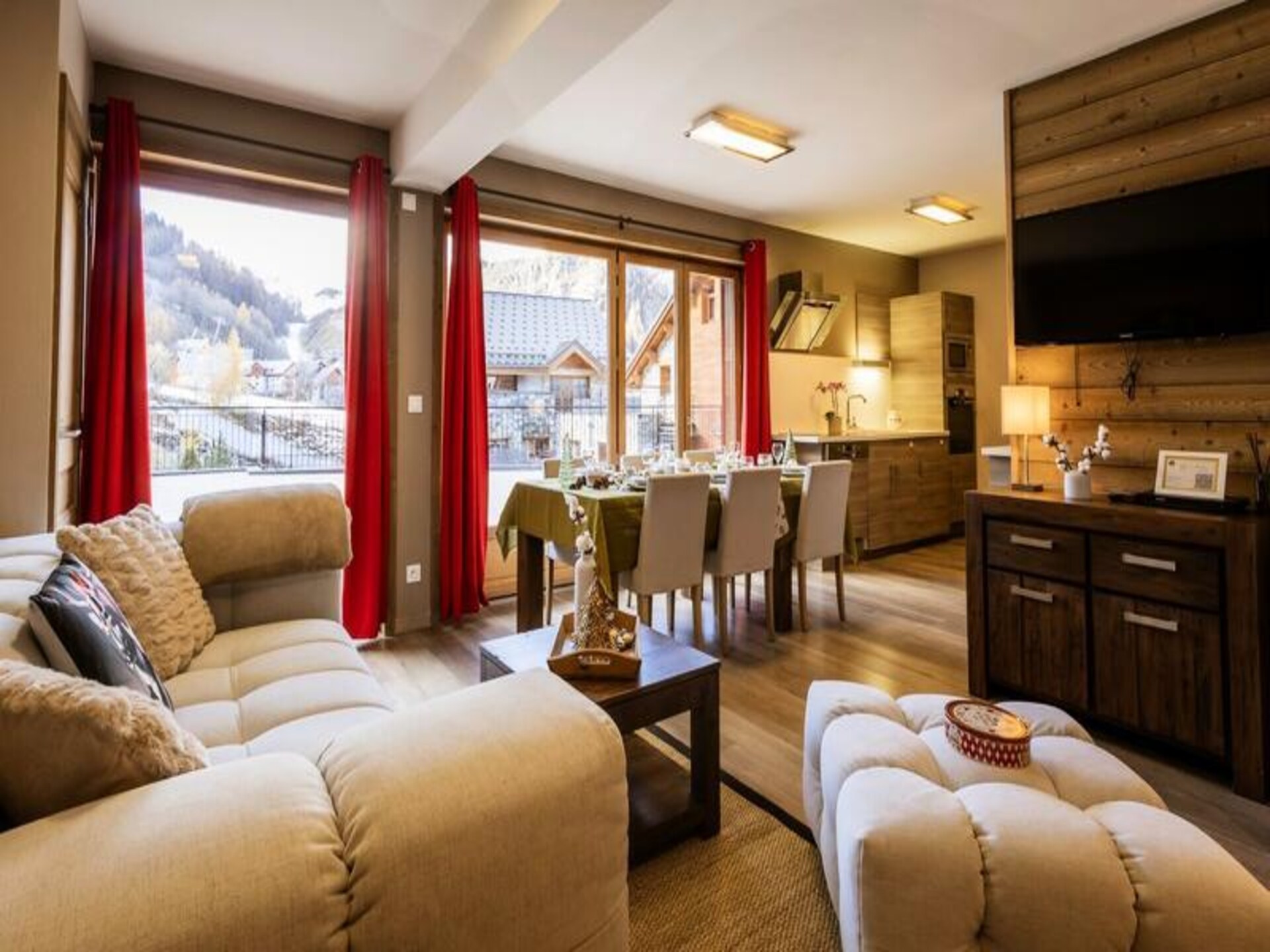 Ruim appartement voor 8 personen in Valloire, vlakbij de gondel - foto 6