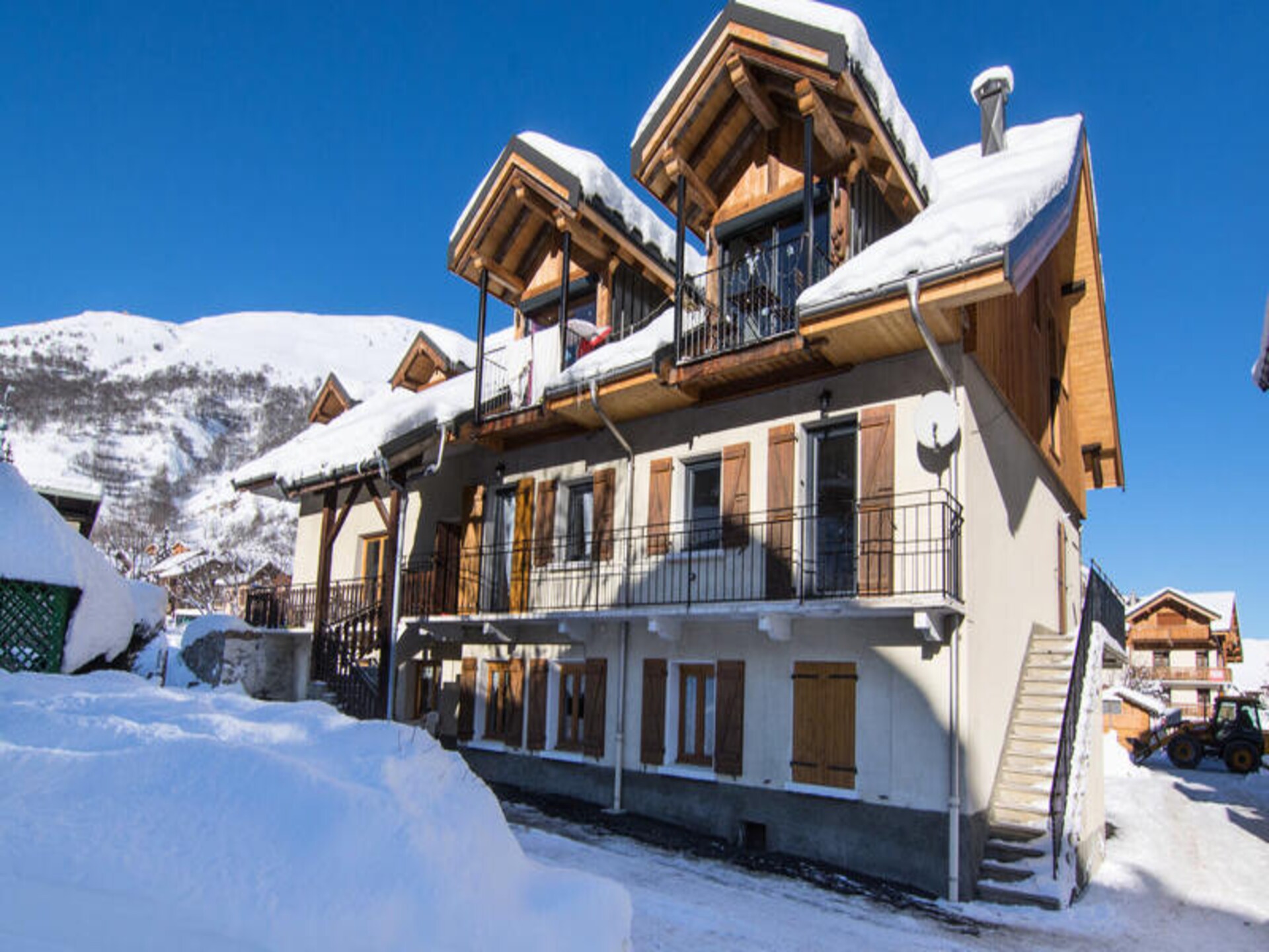 Chalet Les Ecrins: knus appartement voor 6 in het hart van Valloire - foto 4