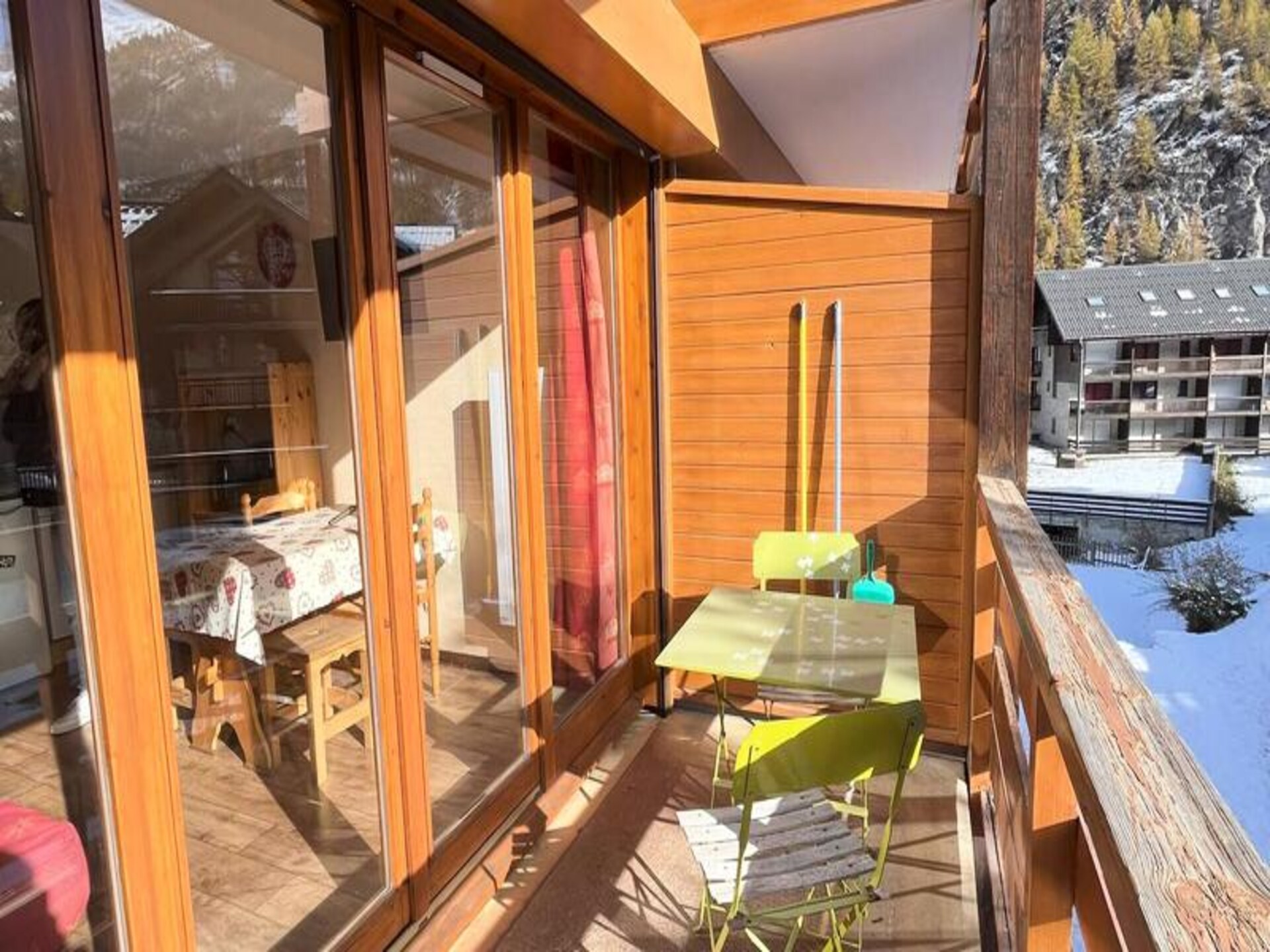 Knusse studio op 400m van de piste in Valloire, met balkon op het zuiden - foto 9