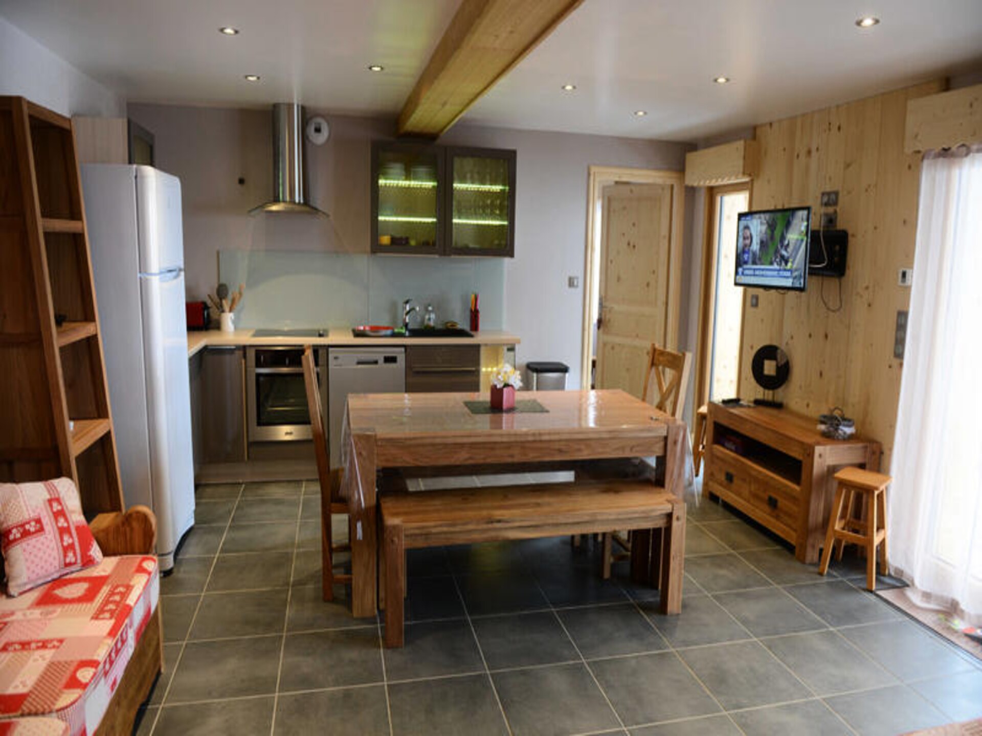 Piste-appartement 8 pers. met terras op zuiden in Le Lioran - foto 7