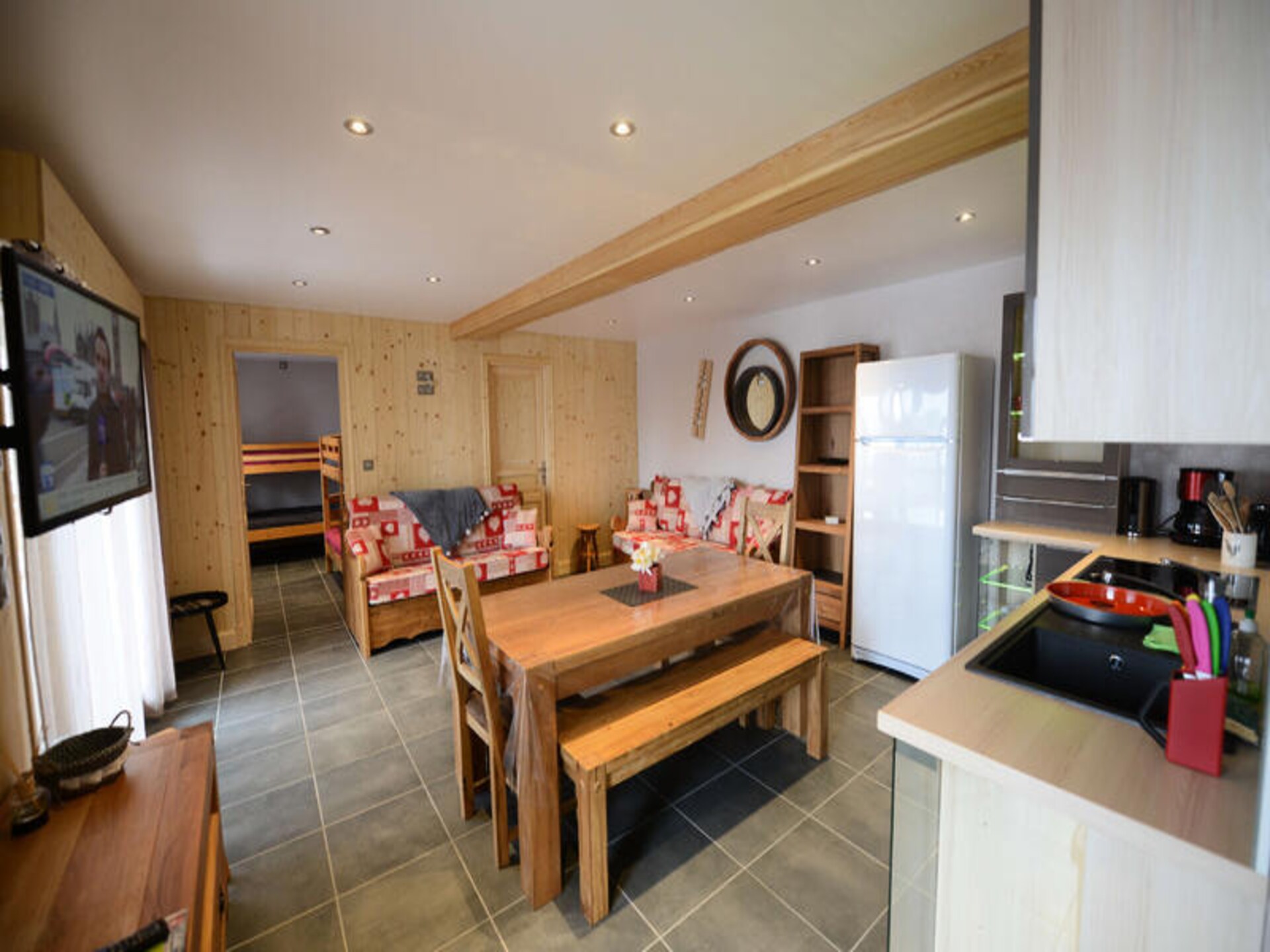Piste-appartement 8 pers. met terras op zuiden in Le Lioran - foto 11