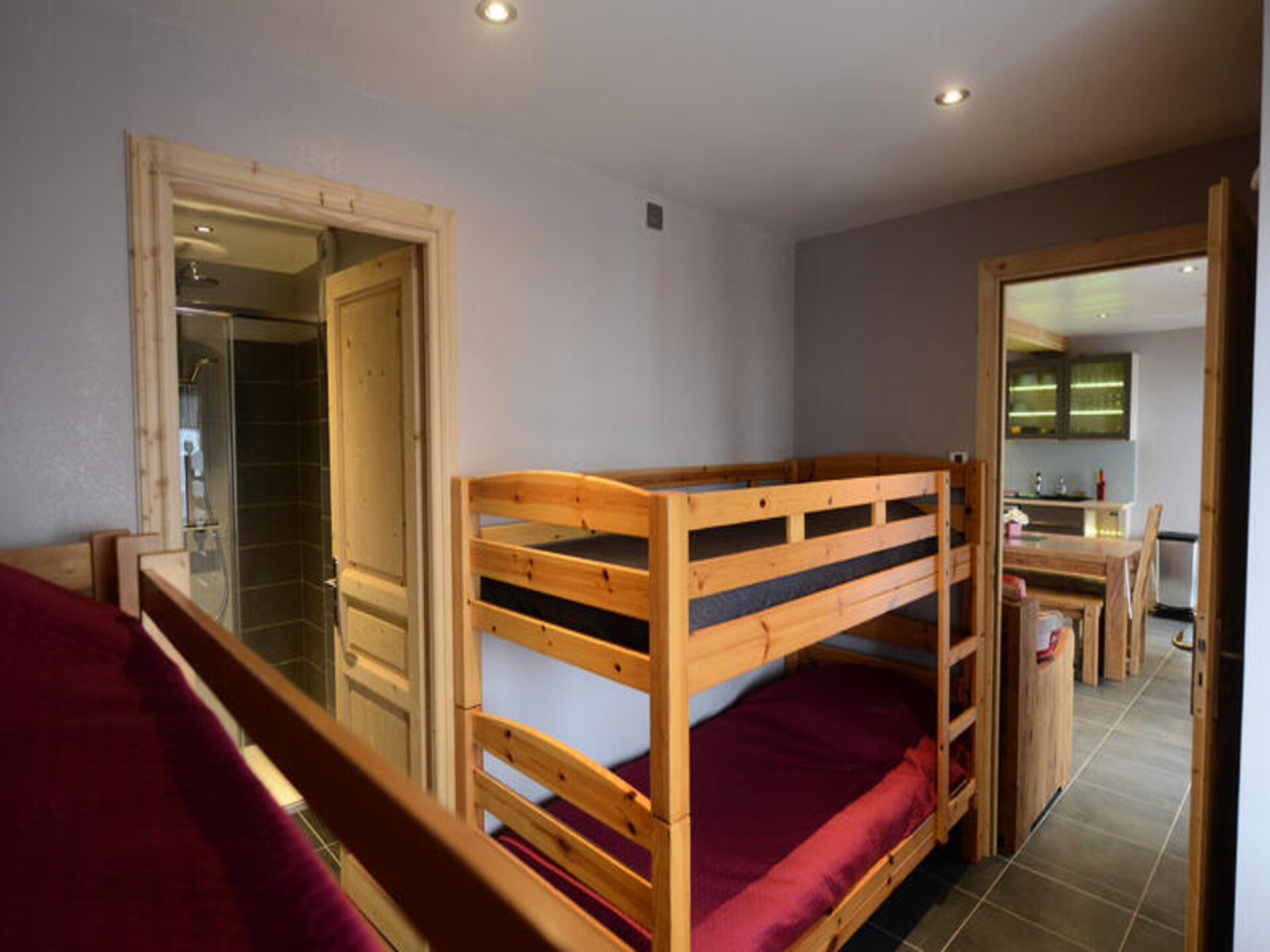 Piste-appartement 8 pers. met terras op zuiden in Le Lioran - foto 13
