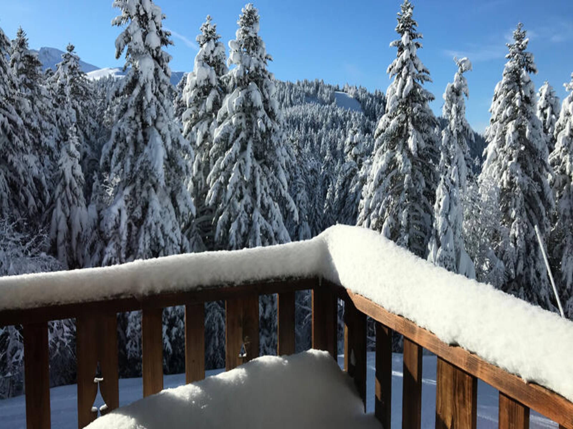 Duplex appartement Le Lioran: ski-in/ski-out voor 9 personen met panoramisch uitzicht - foto 2