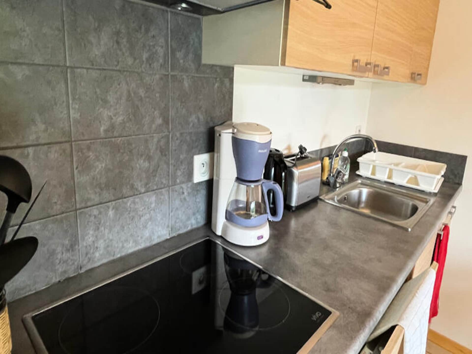 Duplex appartement Le Lioran: ski-in/ski-out voor 9 personen met panoramisch uitzicht - foto 9