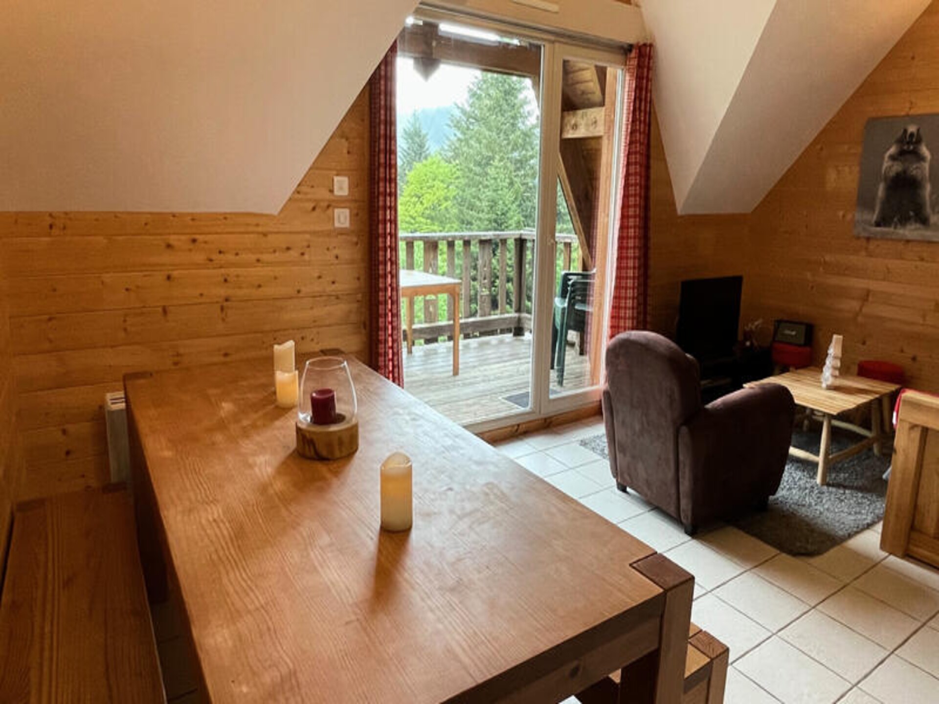 Duplex appartement Le Lioran: ski-in/ski-out voor 9 personen met panoramisch uitzicht - foto 15