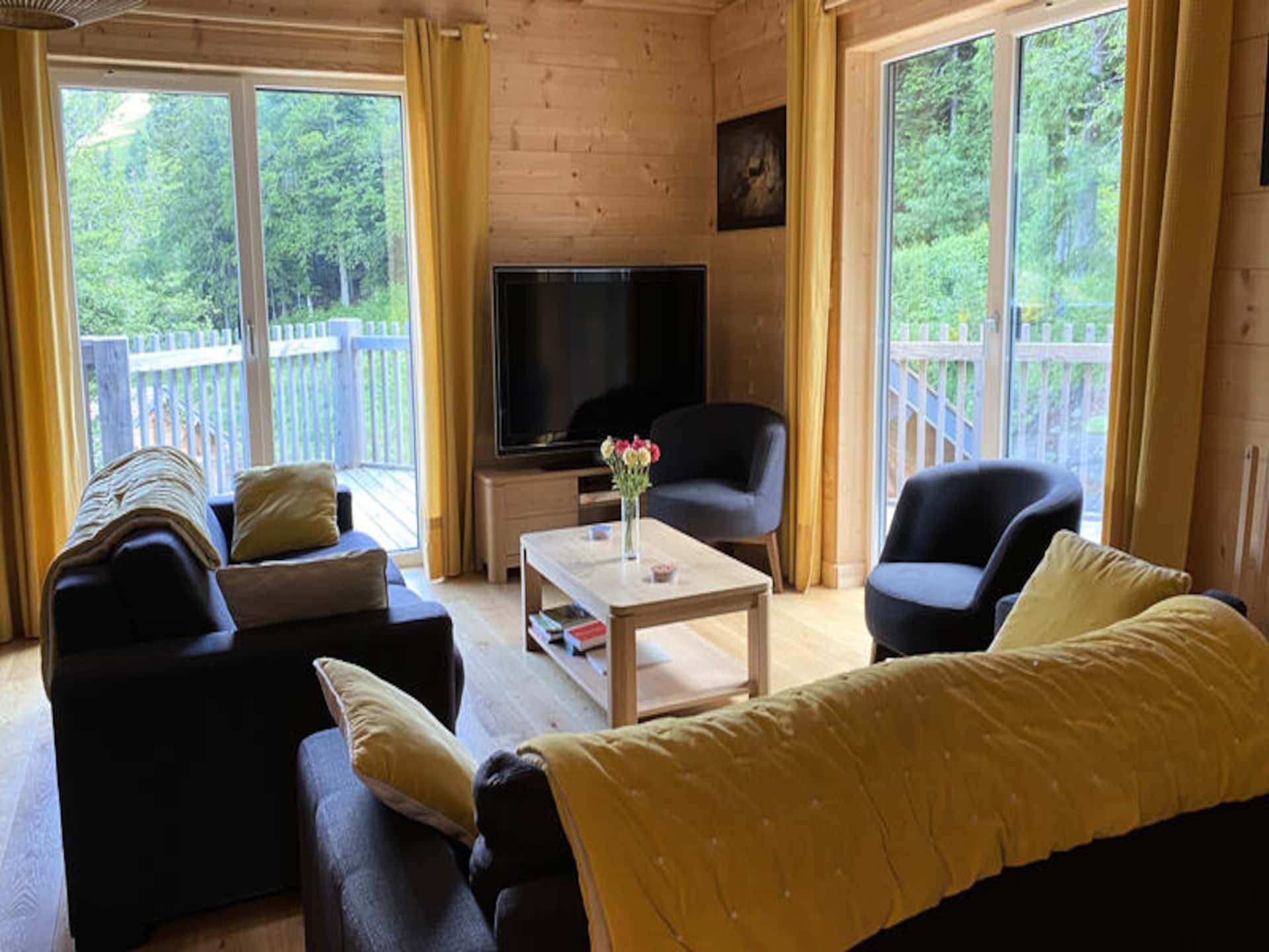 Duplexappartement voor 10 personen aan de voet van de skipistes in Le Lioran - foto 11