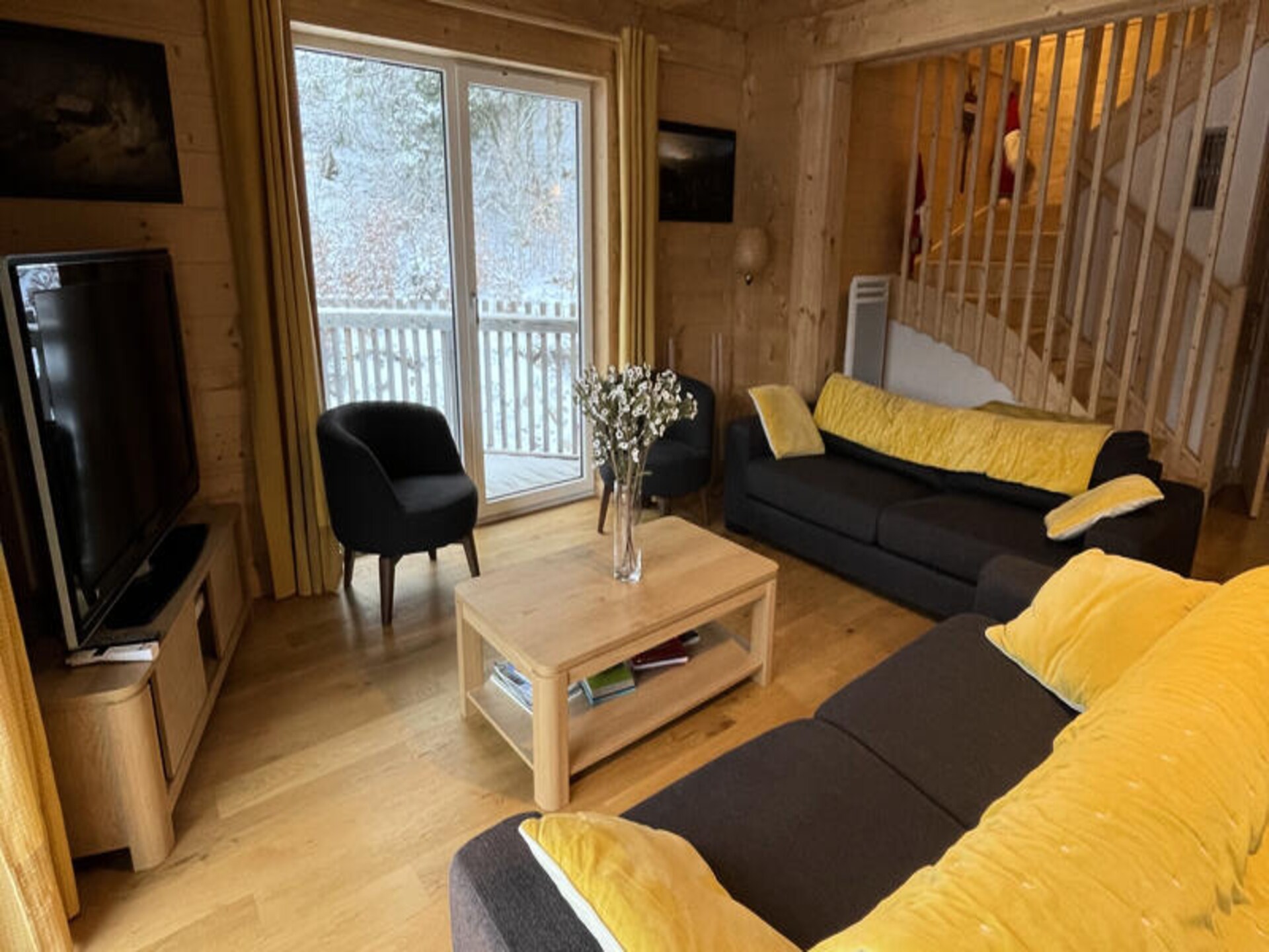Duplexappartement voor 10 personen aan de voet van de skipistes in Le Lioran - foto 13