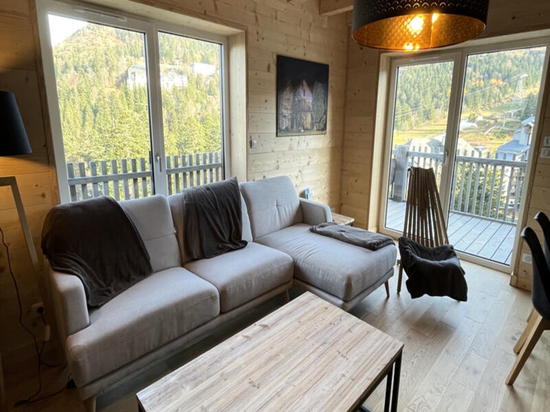 Appartement 12 pers. aan de piste met terras en panoramisch bergzicht - foto 11