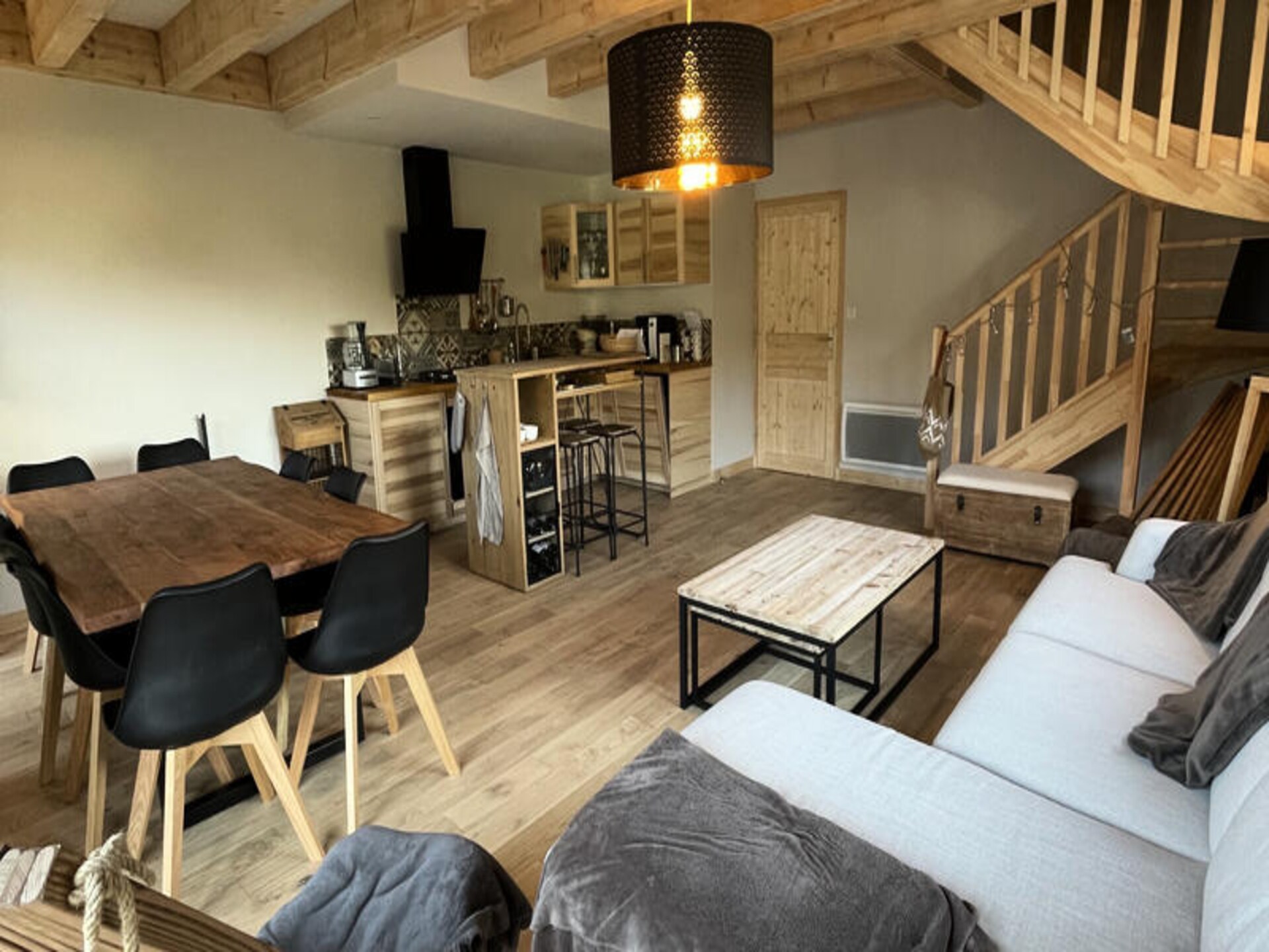 Appartement 12 pers. aan de piste met terras en panoramisch bergzicht - foto 14