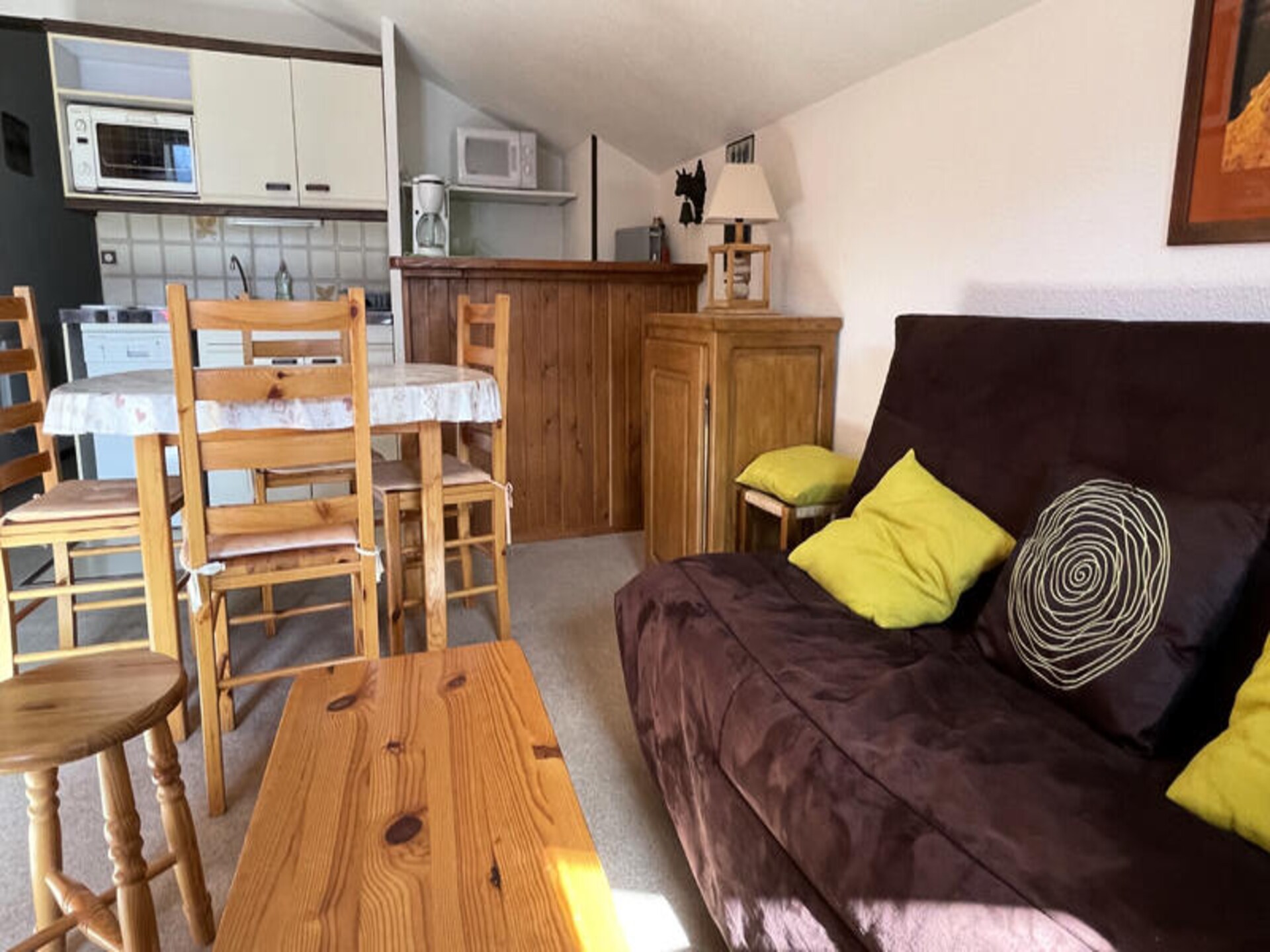 Panoramisch appartement op de piste in Le Lioran voor 6 personen - foto 21