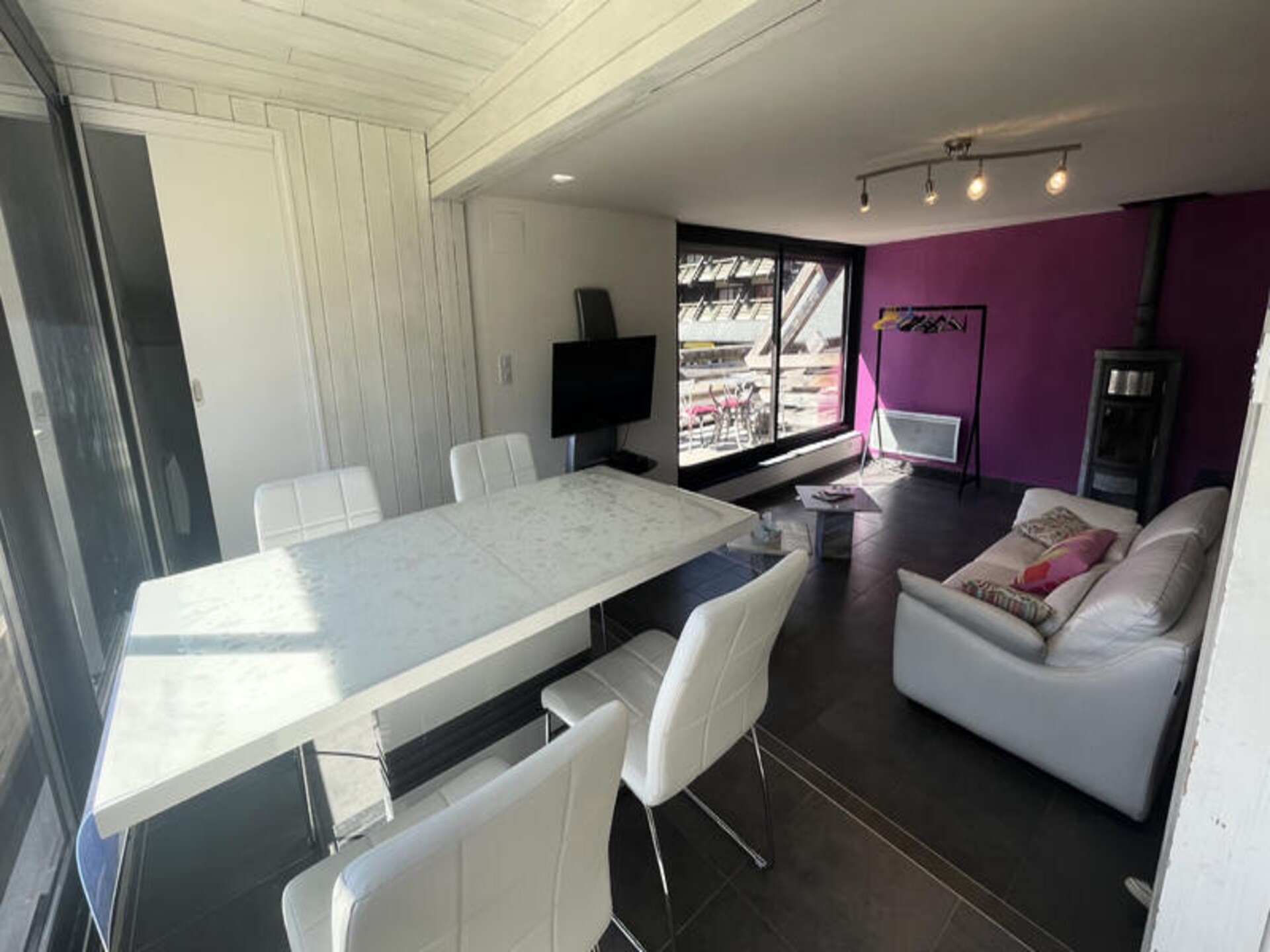 Ruim duplexappartement voor 9 personen in het hart van Le Lioran - foto 14