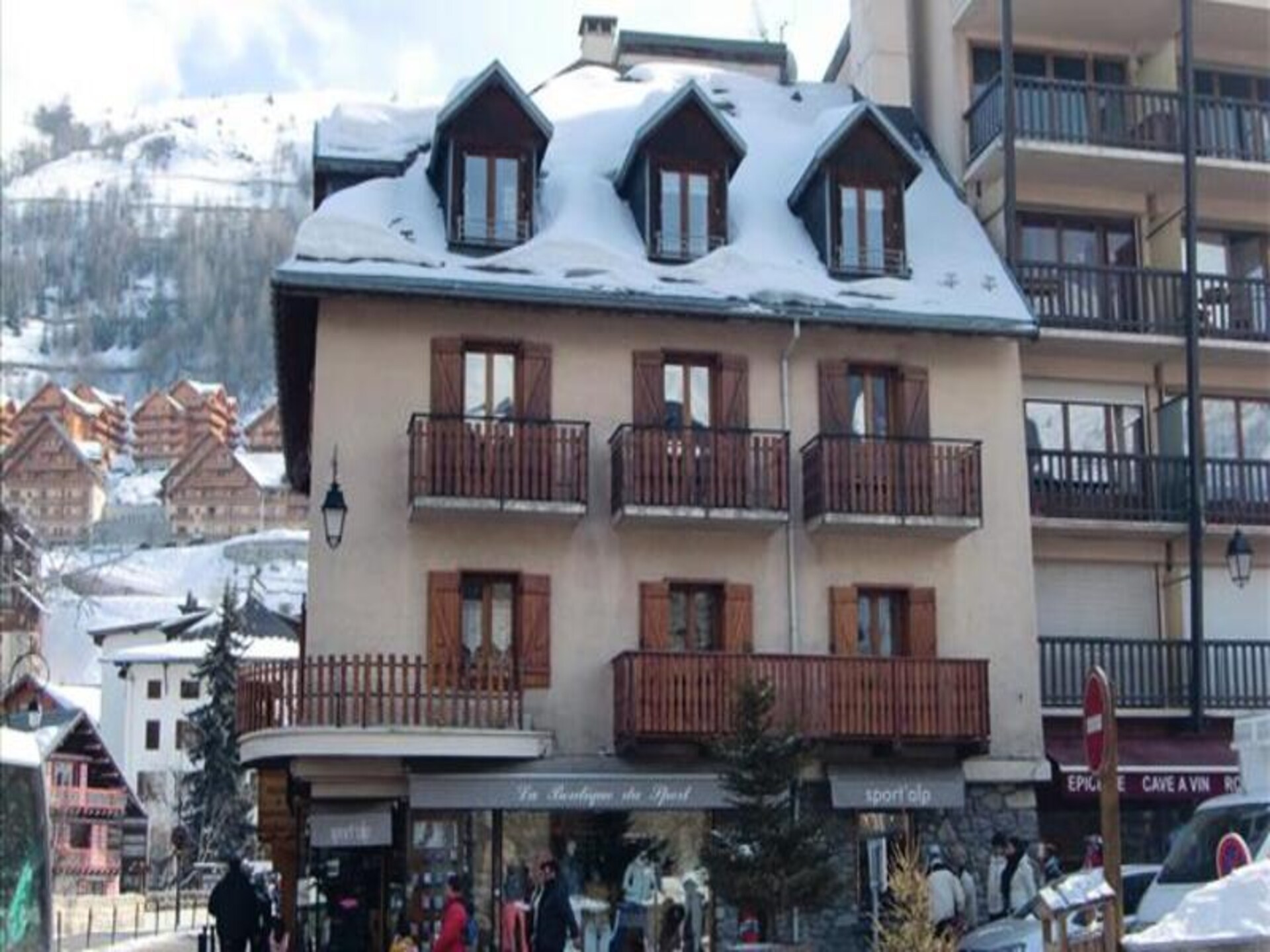 Appartement Valloire, 150m van de lift, 4 personen - foto 1