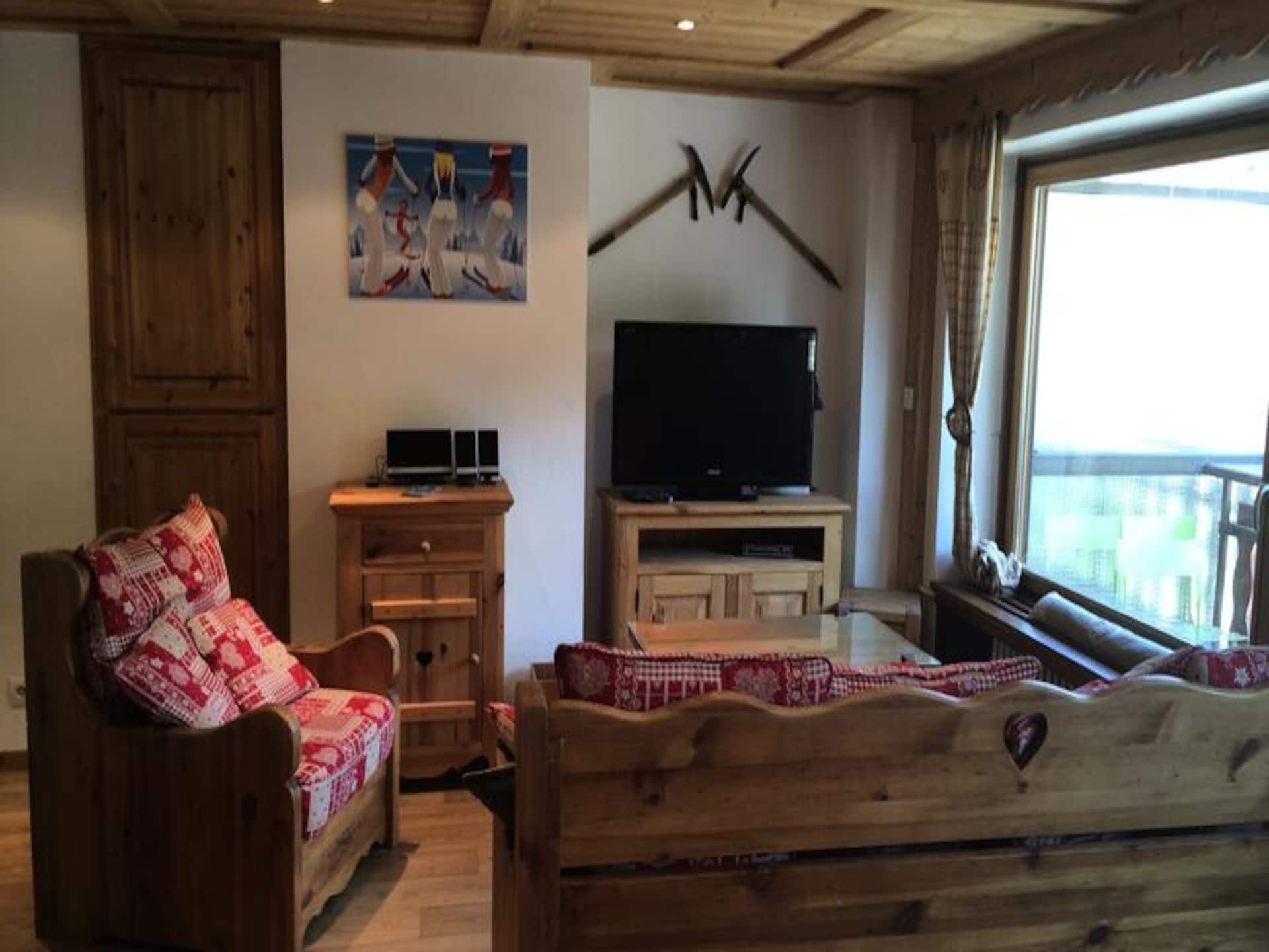 Appartement 6p in Valloire, 400m van de lift - foto 5