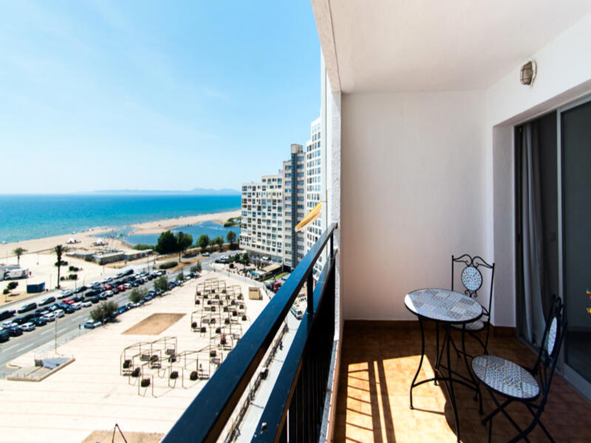 Zonnige studio op 100m van strand Empuriabrava, airco & zeezicht - foto 16