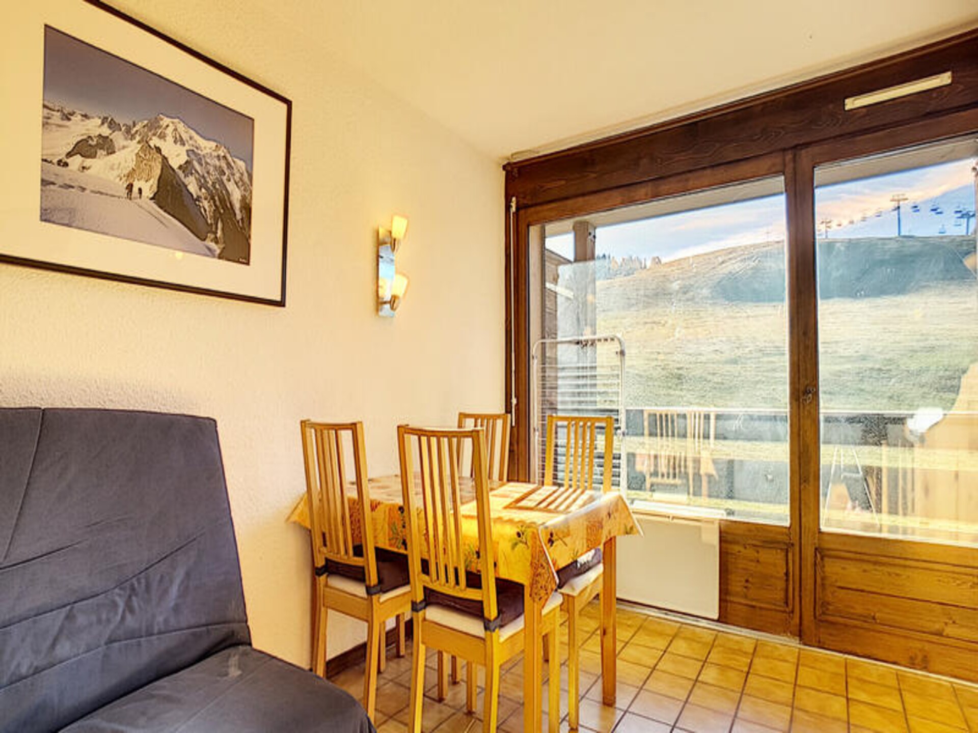 Ski-in/ski-out studio op 60m van de piste met balkon op het zuidoosten - foto 5