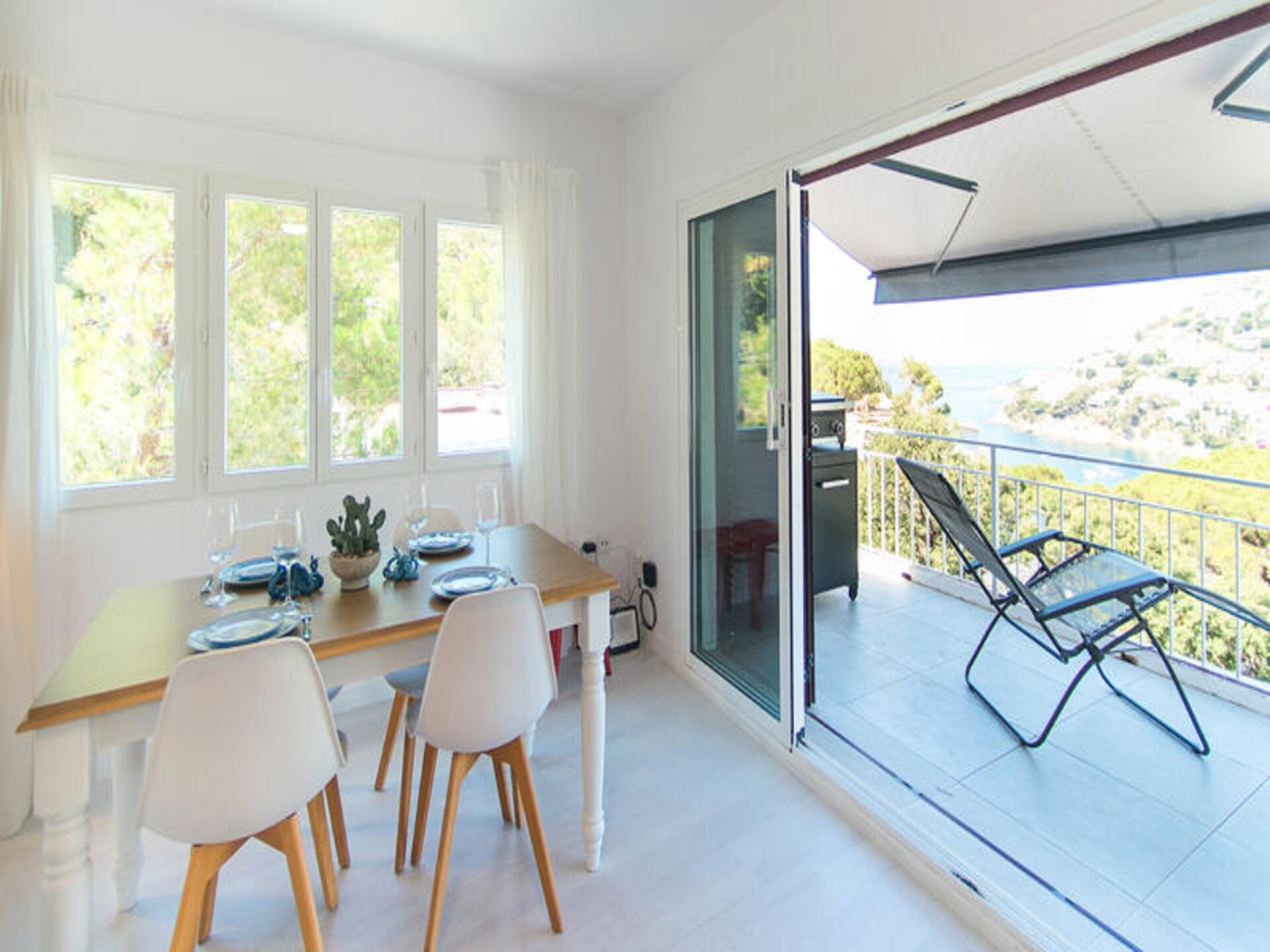 Appartement met zeezicht en terras op 250m van strand in Roses, Costa Brava - foto 7
