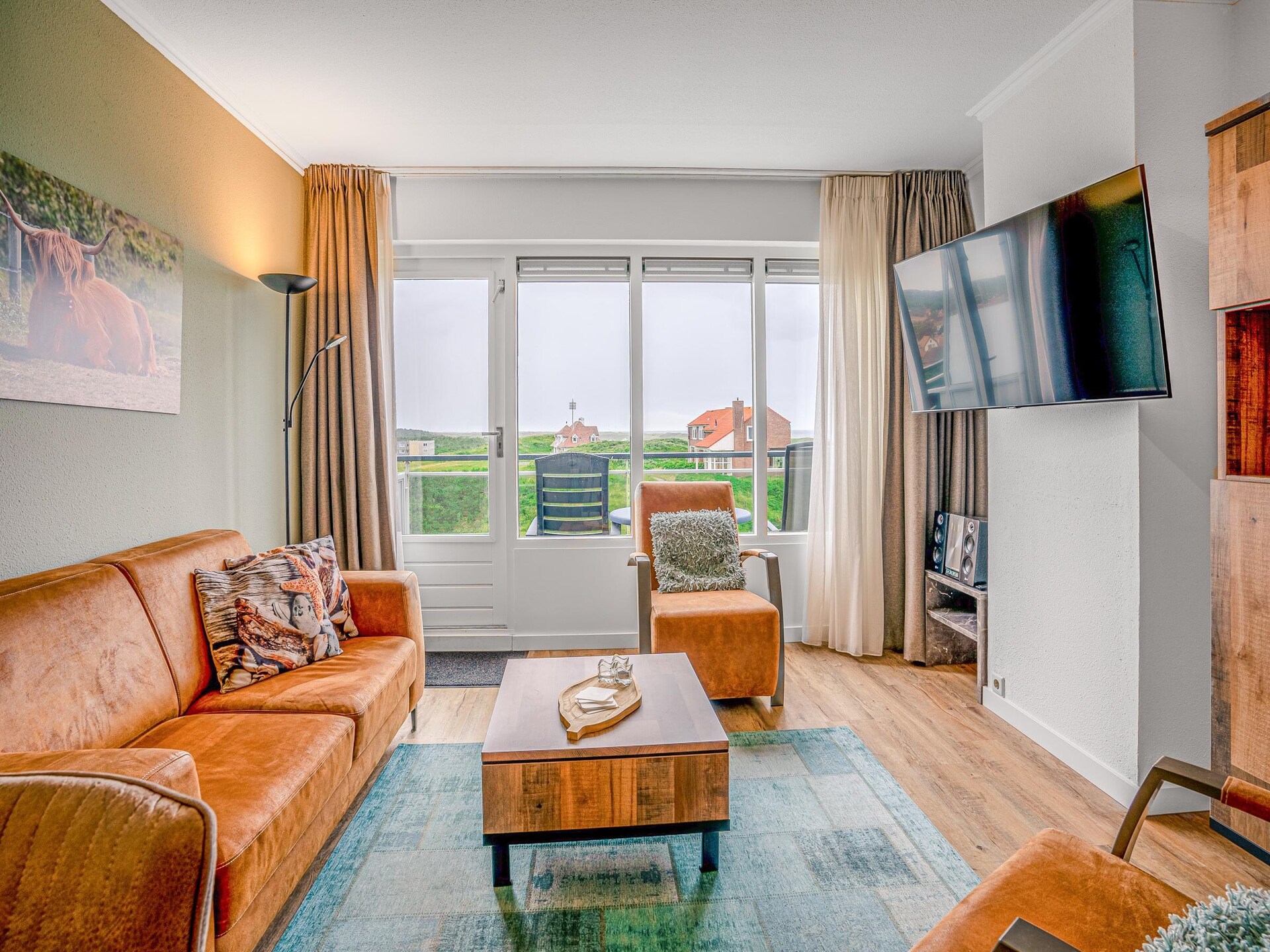 Modern appartement met sauna en zeezicht in De Koog - foto 4