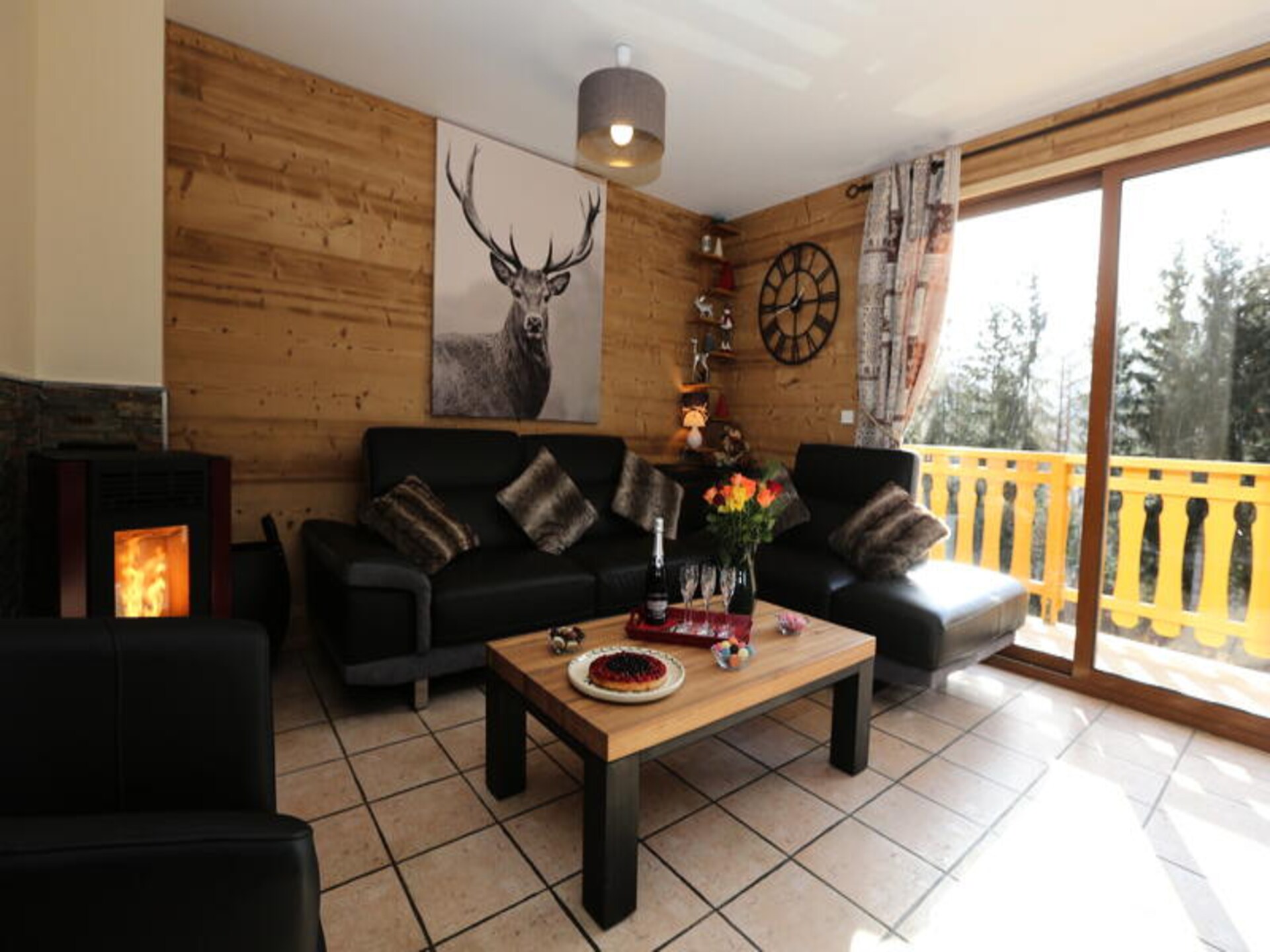 Ruim duplexappartement voor 12 personen met tuin in Valloire, vlakbij de piste - foto 6