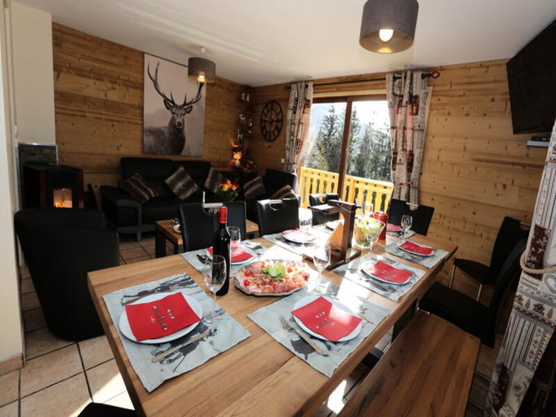 Ruim duplexappartement voor 12 personen met tuin in Valloire, vlakbij de piste - foto 8