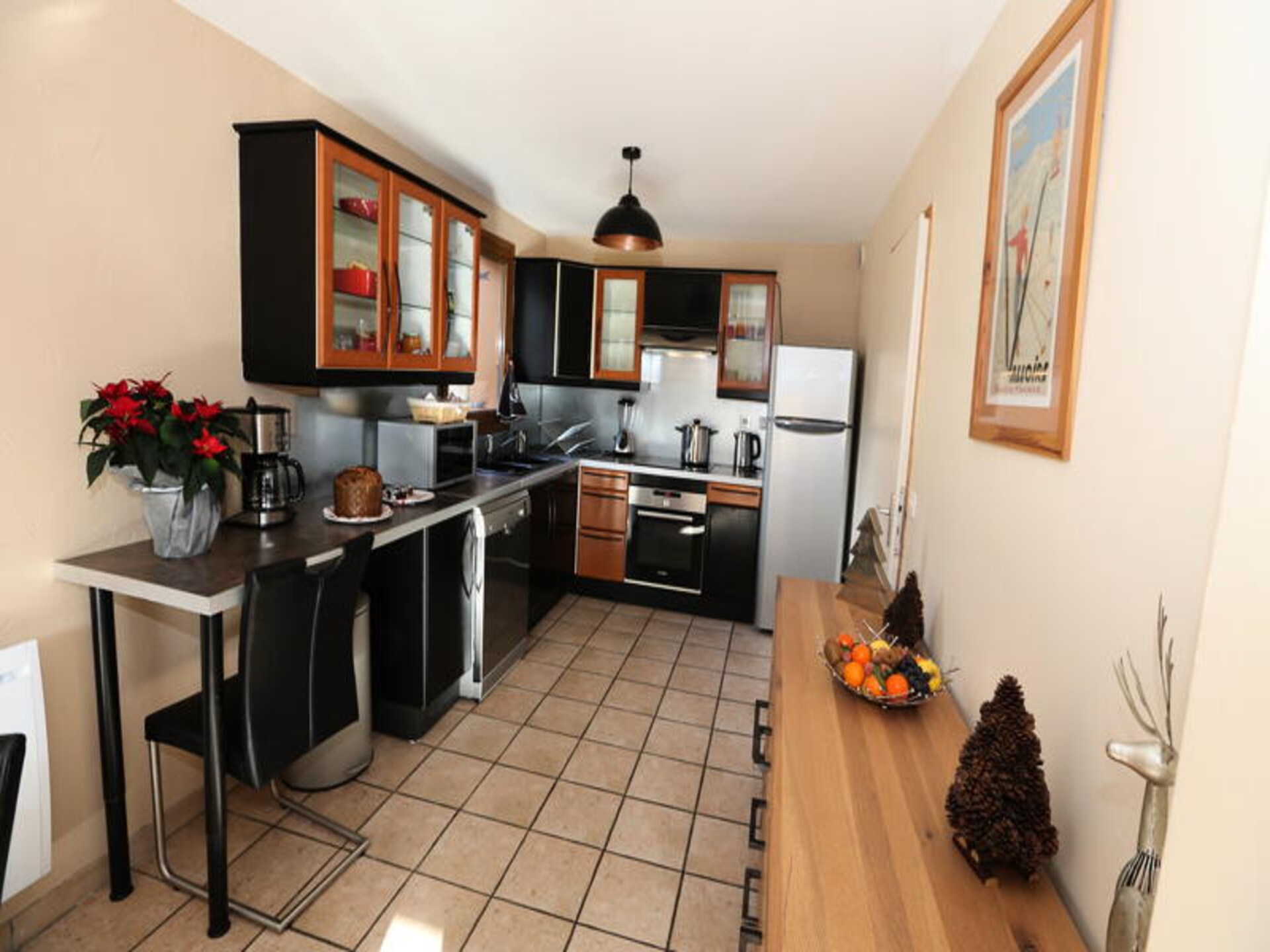 Ruim duplexappartement voor 12 personen met tuin in Valloire, vlakbij de piste - foto 10