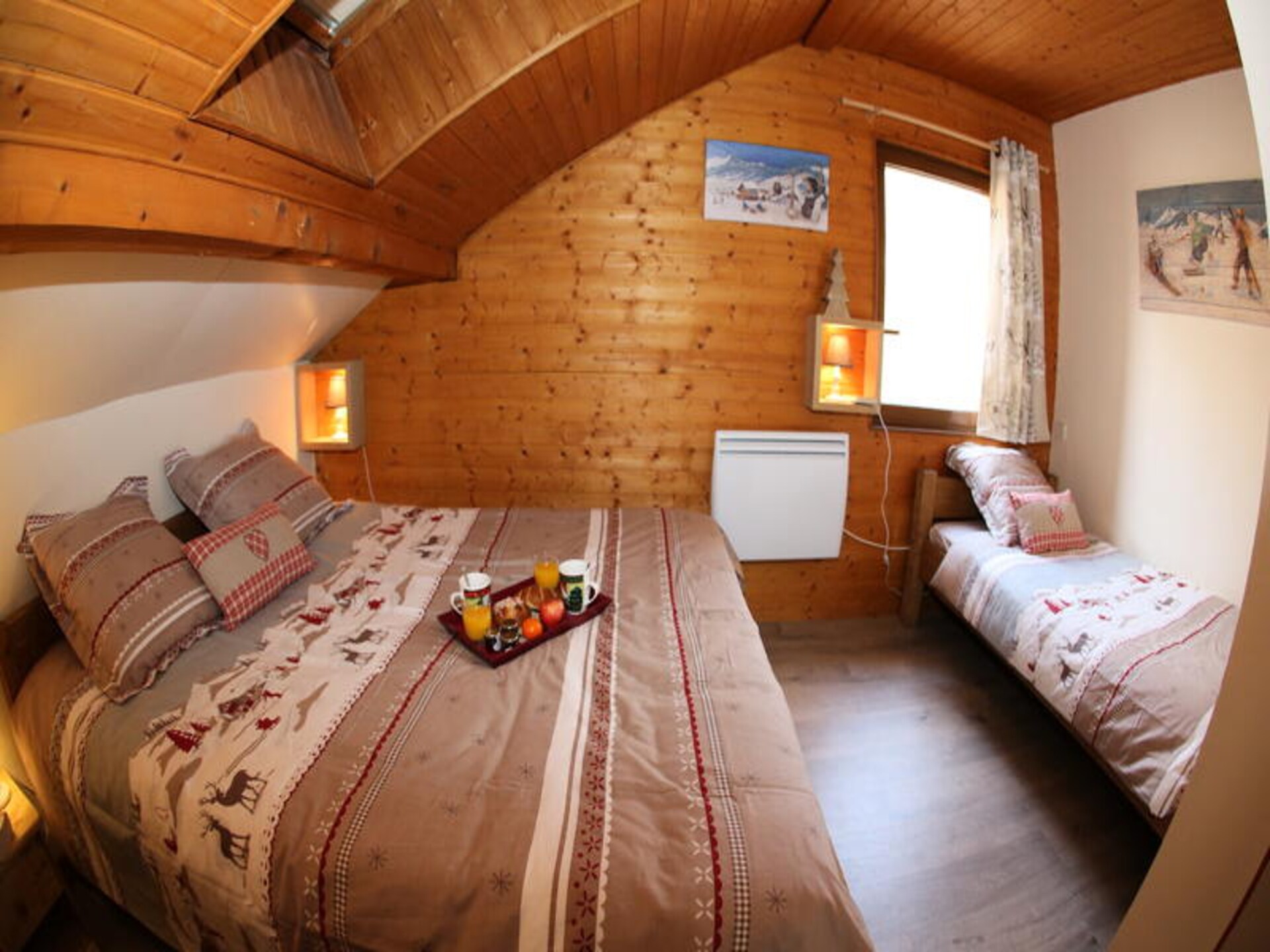 Ruim duplexappartement voor 12 personen met tuin in Valloire, vlakbij de piste - foto 14