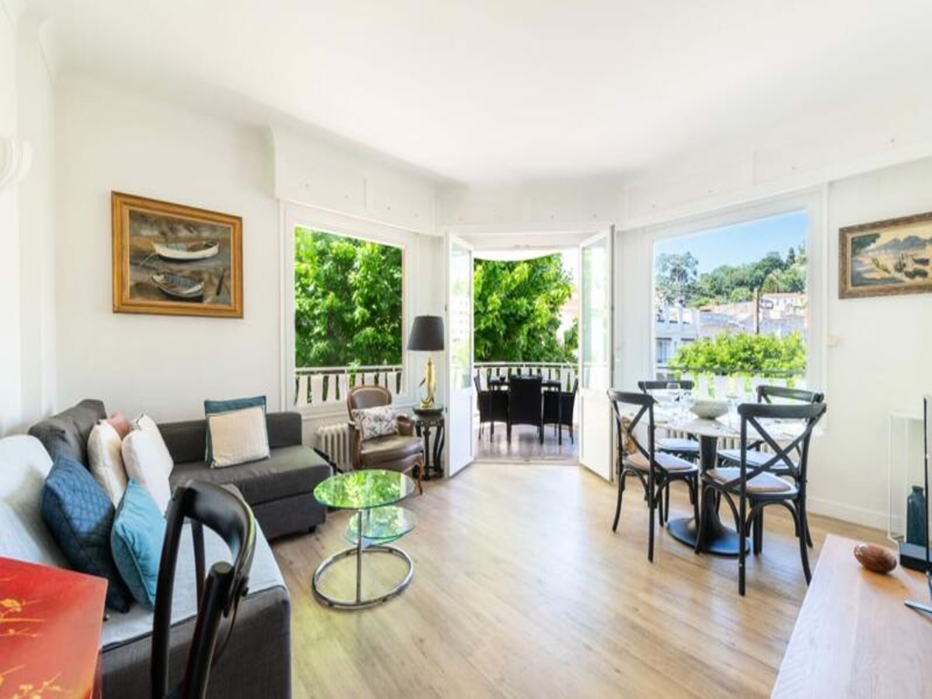 Licht appartement in Cannes met terras, op 6 minuten lopen van het strand - foto 5